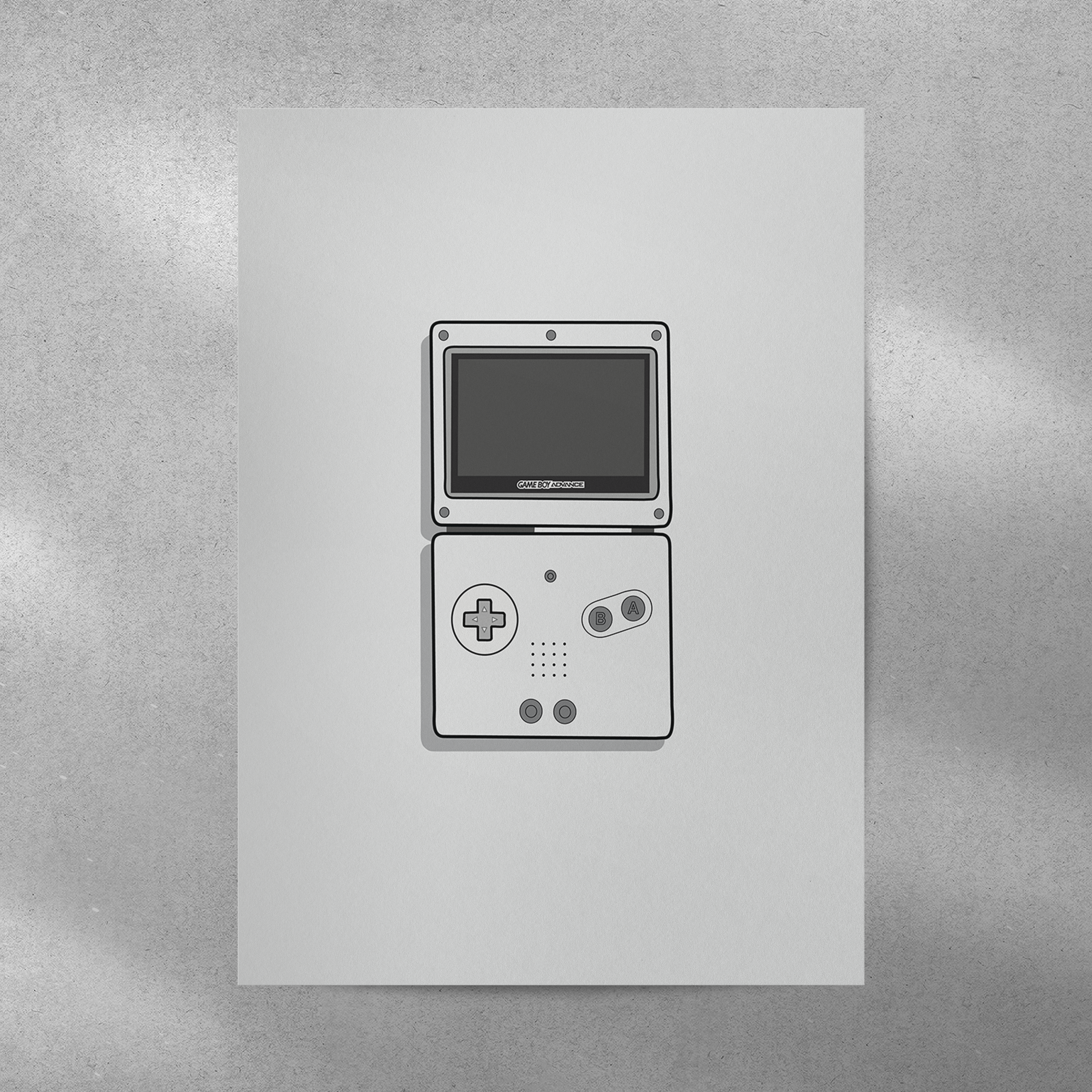 Affiche Gameboy Advance 1