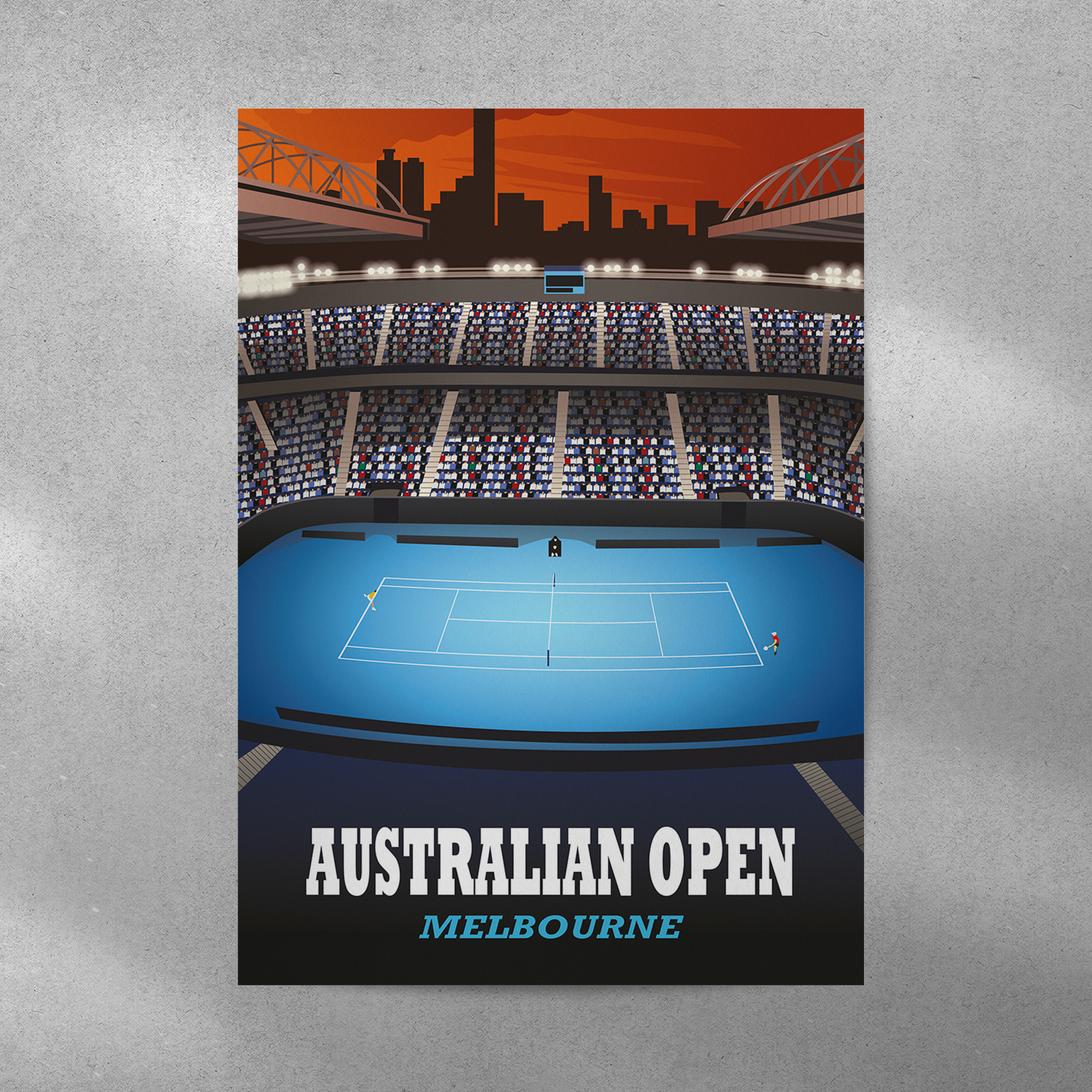 Affiche Open Australie