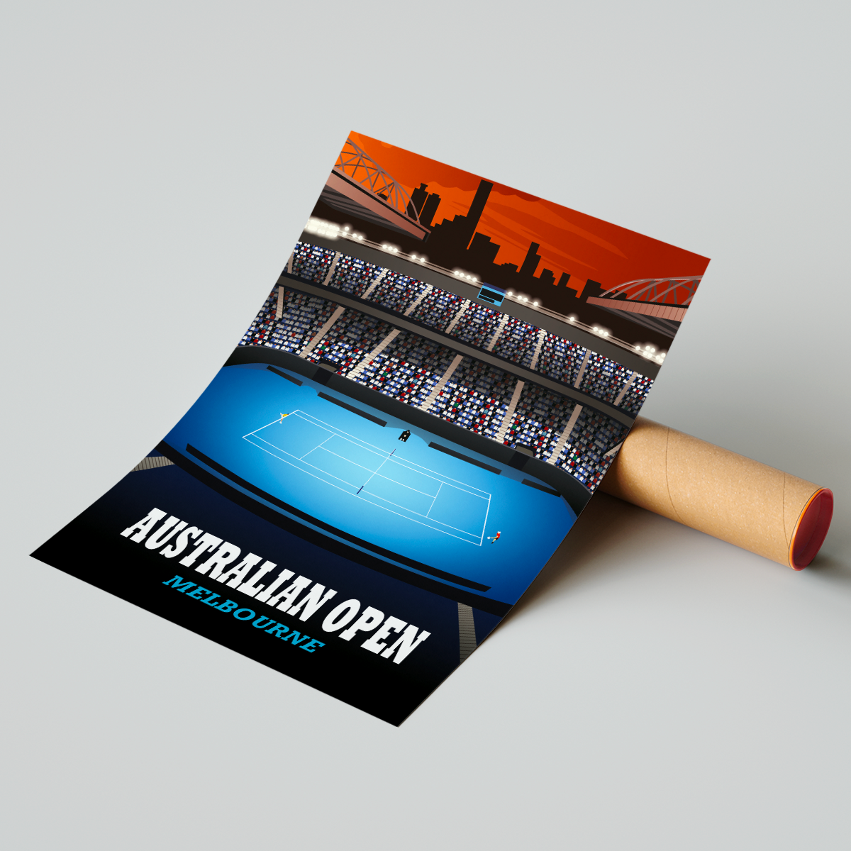 Affiche Open Australie