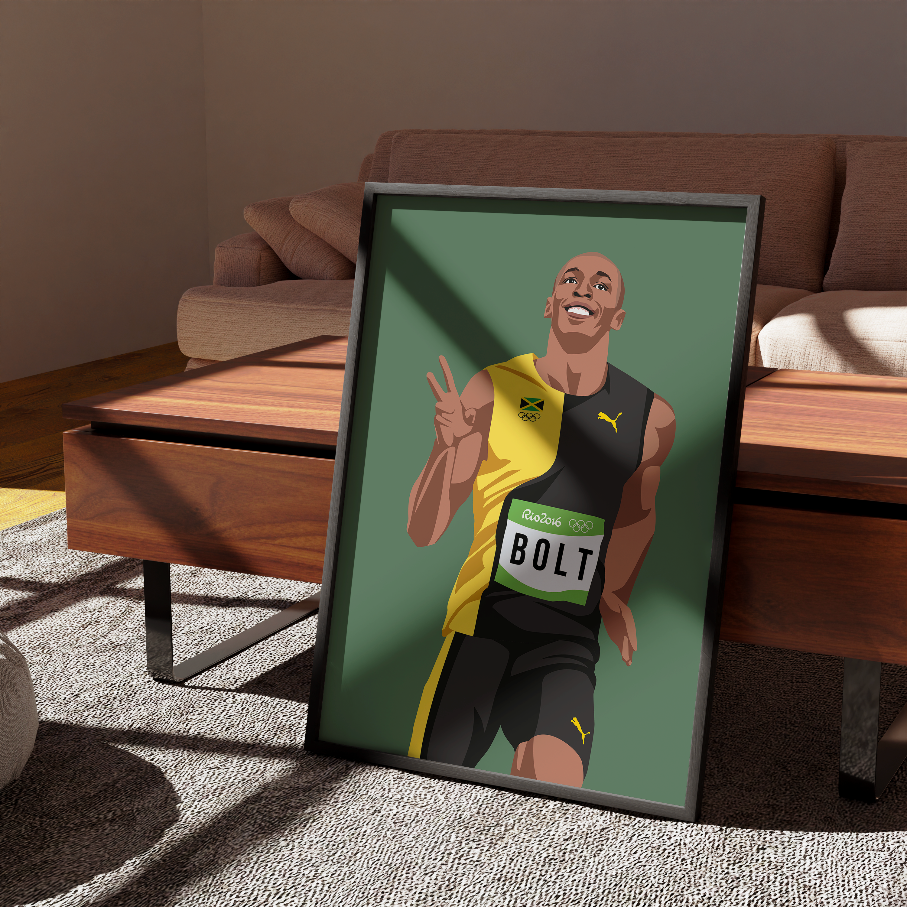 Affiche Usain Bolt