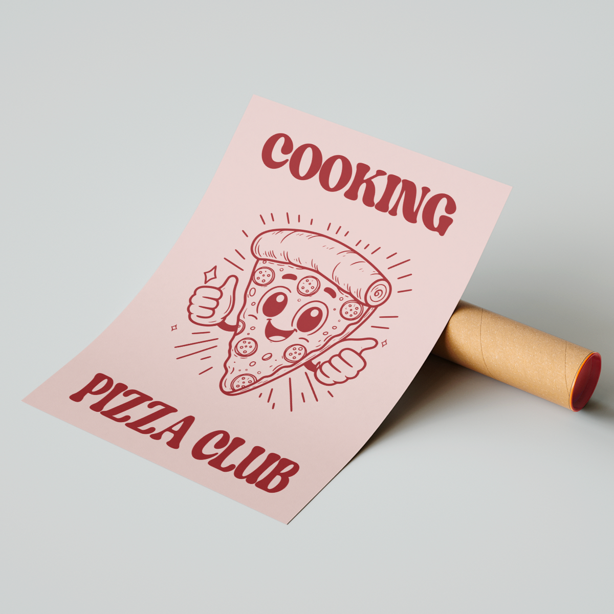Affiche Cooking Pizza Club