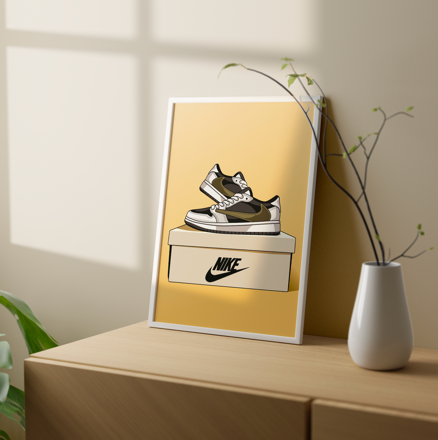 Affiche Jordan 1 Travis Scott