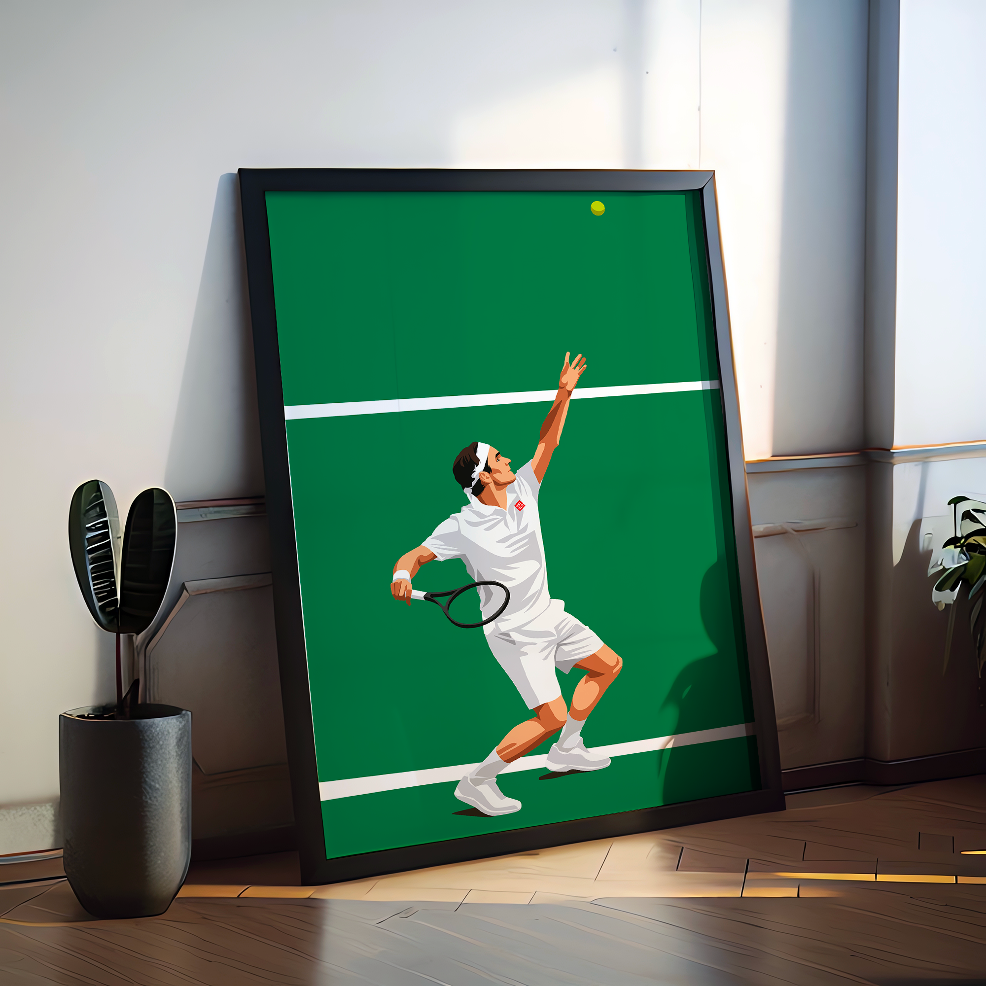 Affiche Federer