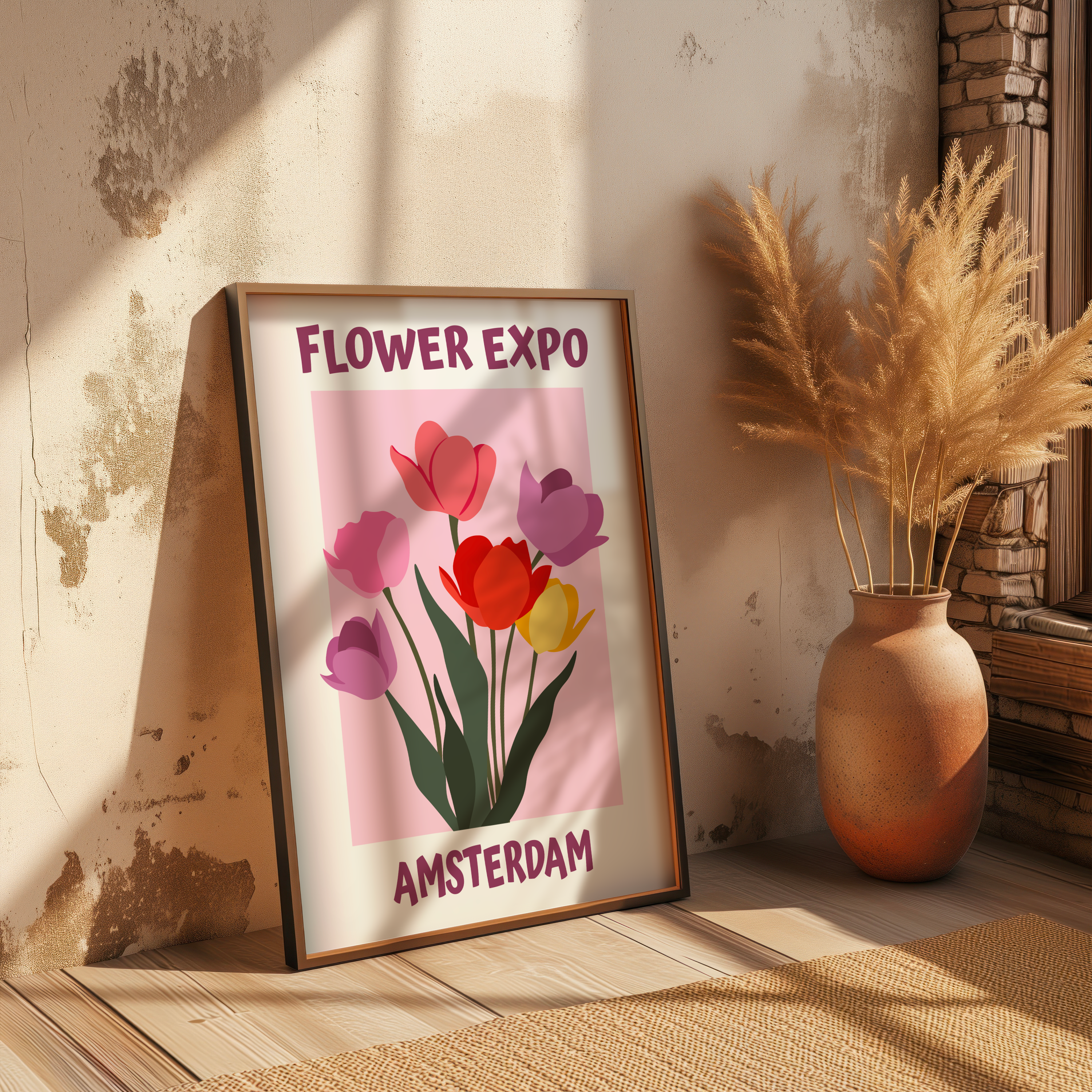 Affiche Flower Expo Amsterdam
