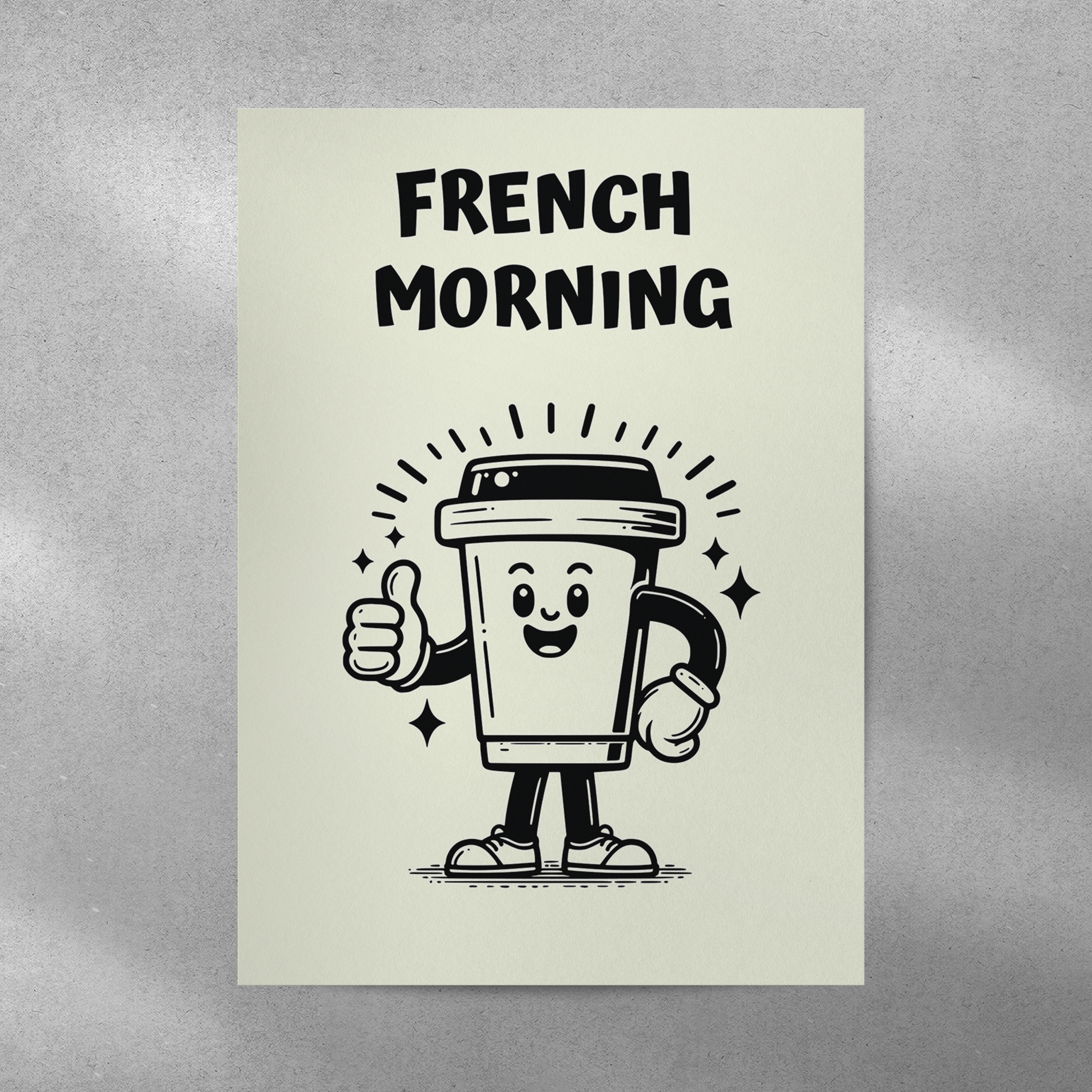 Affiche French Morning