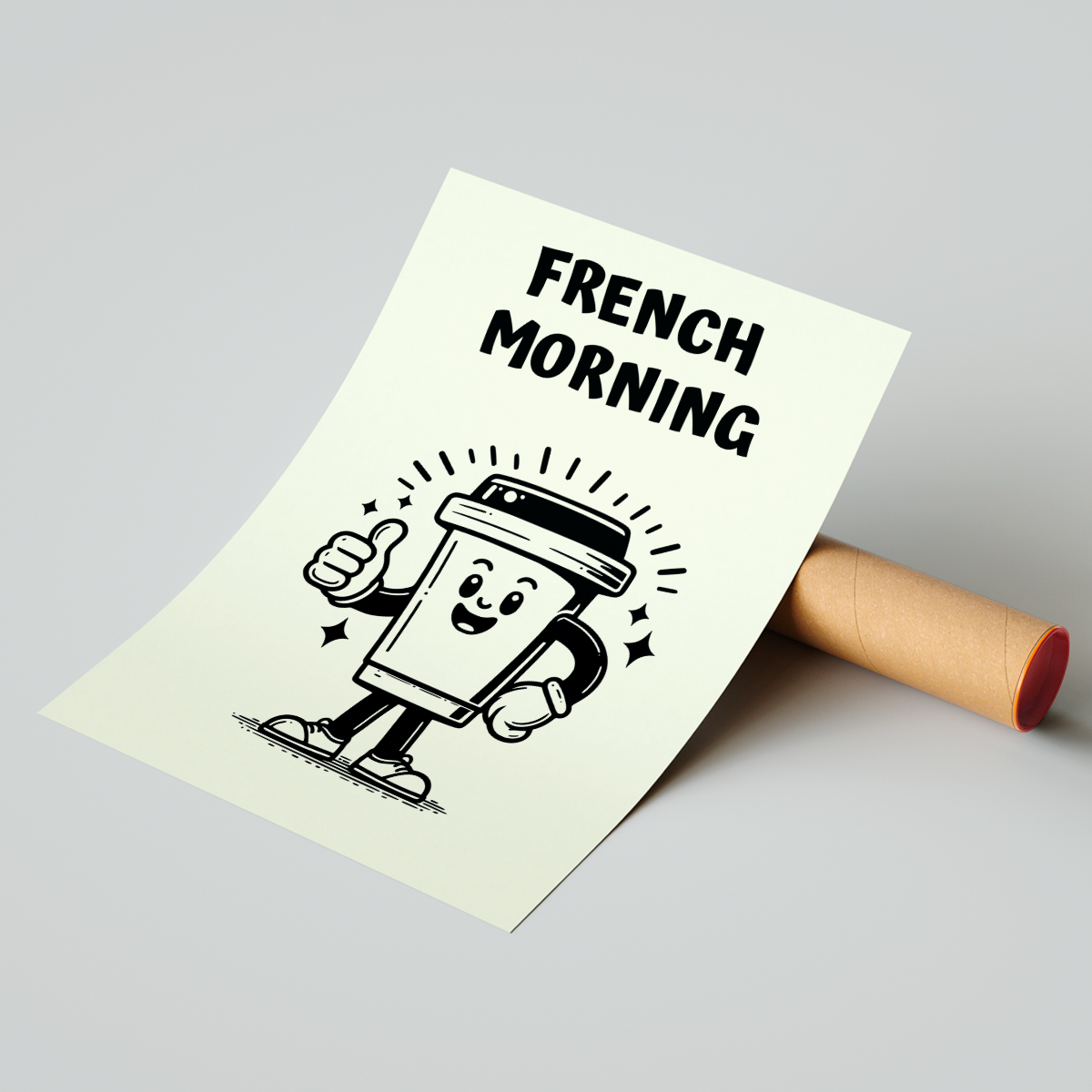 Affiche French Morning