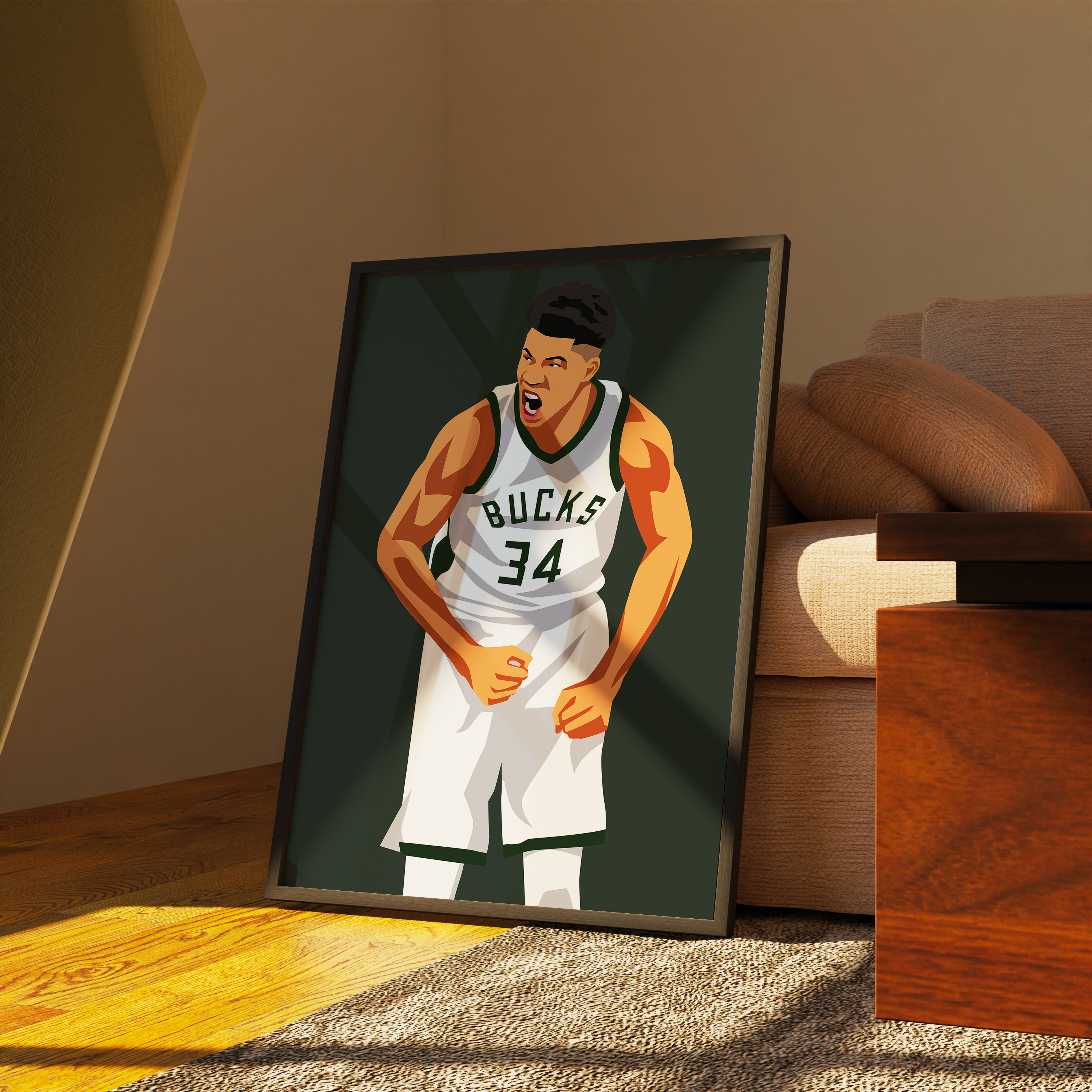 Affiche Giannis Antetokounmpo