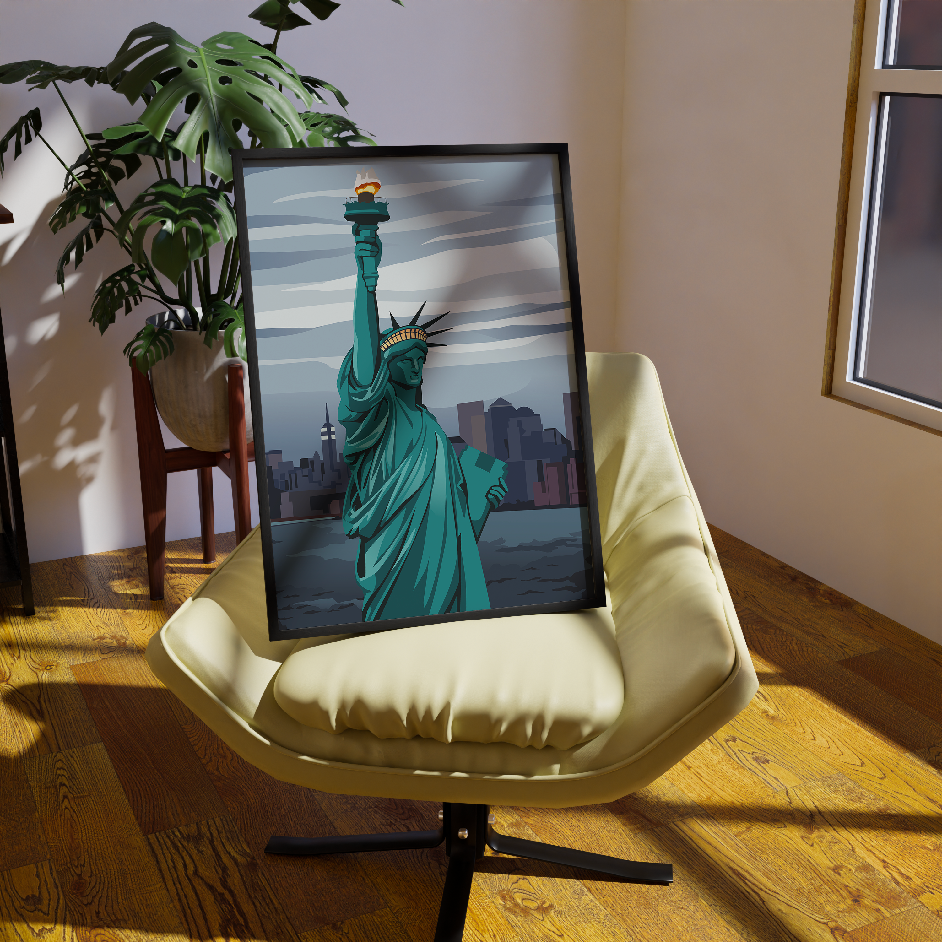 Affiche Statue De La Liberté