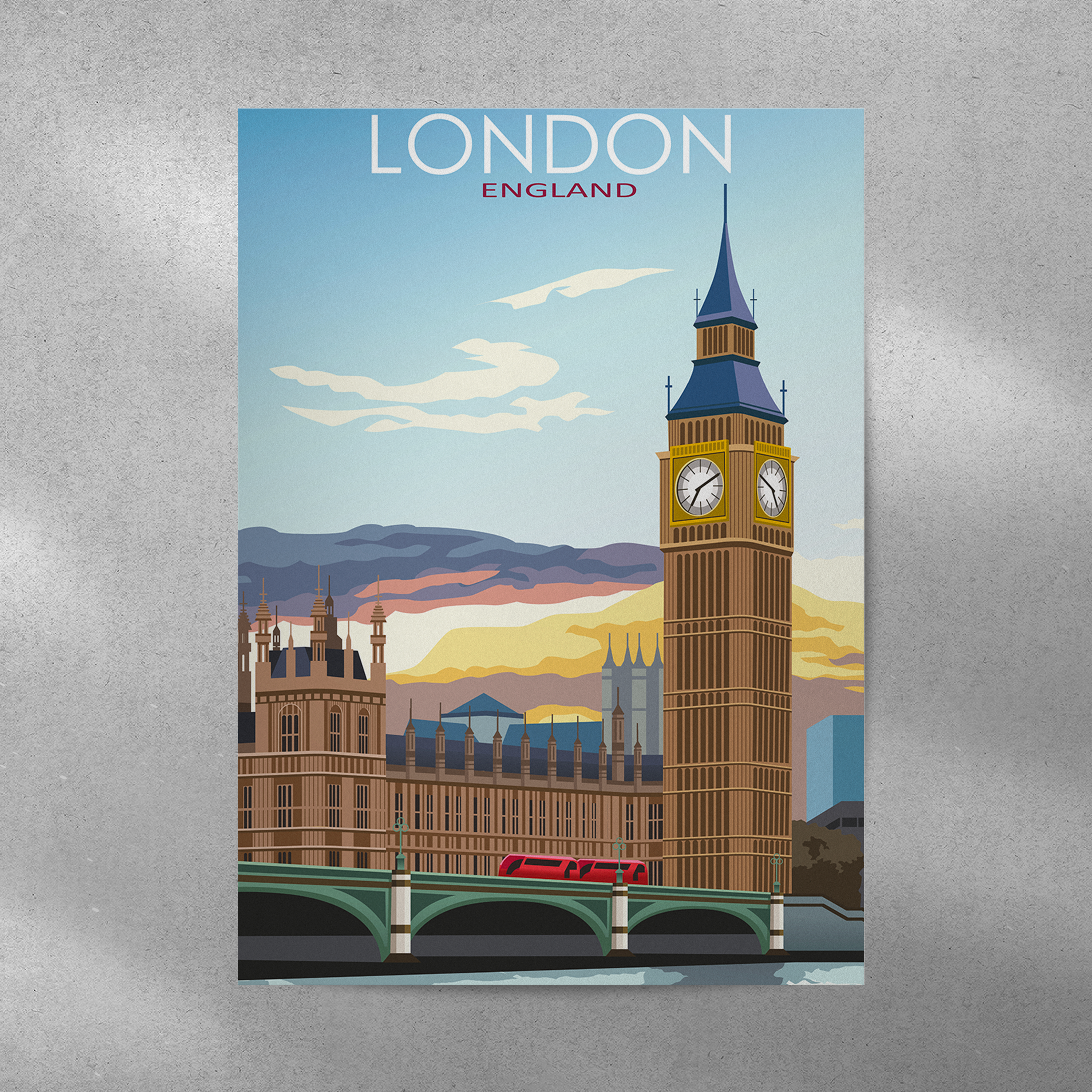 Affiche Big Ben