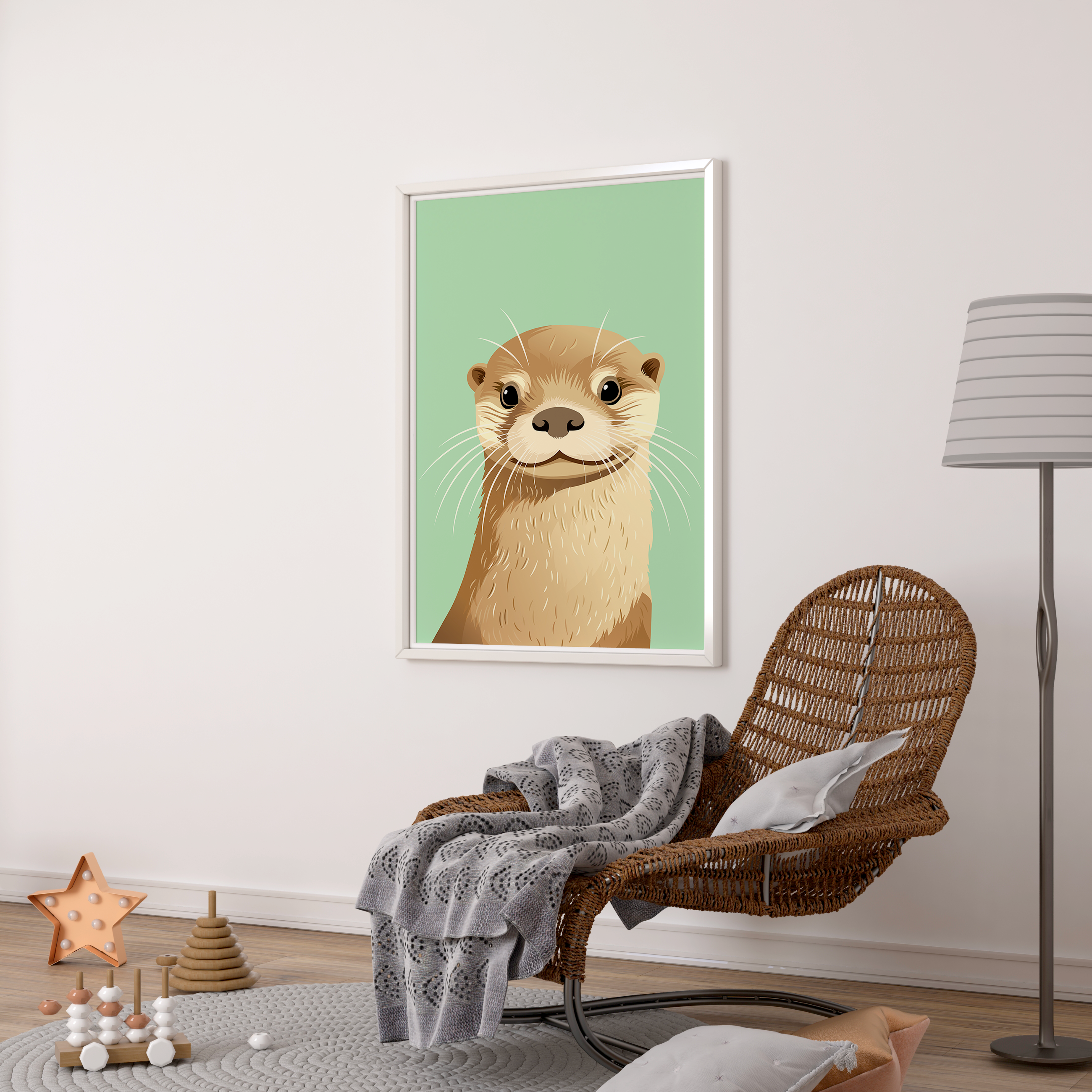 Affiche Loutre