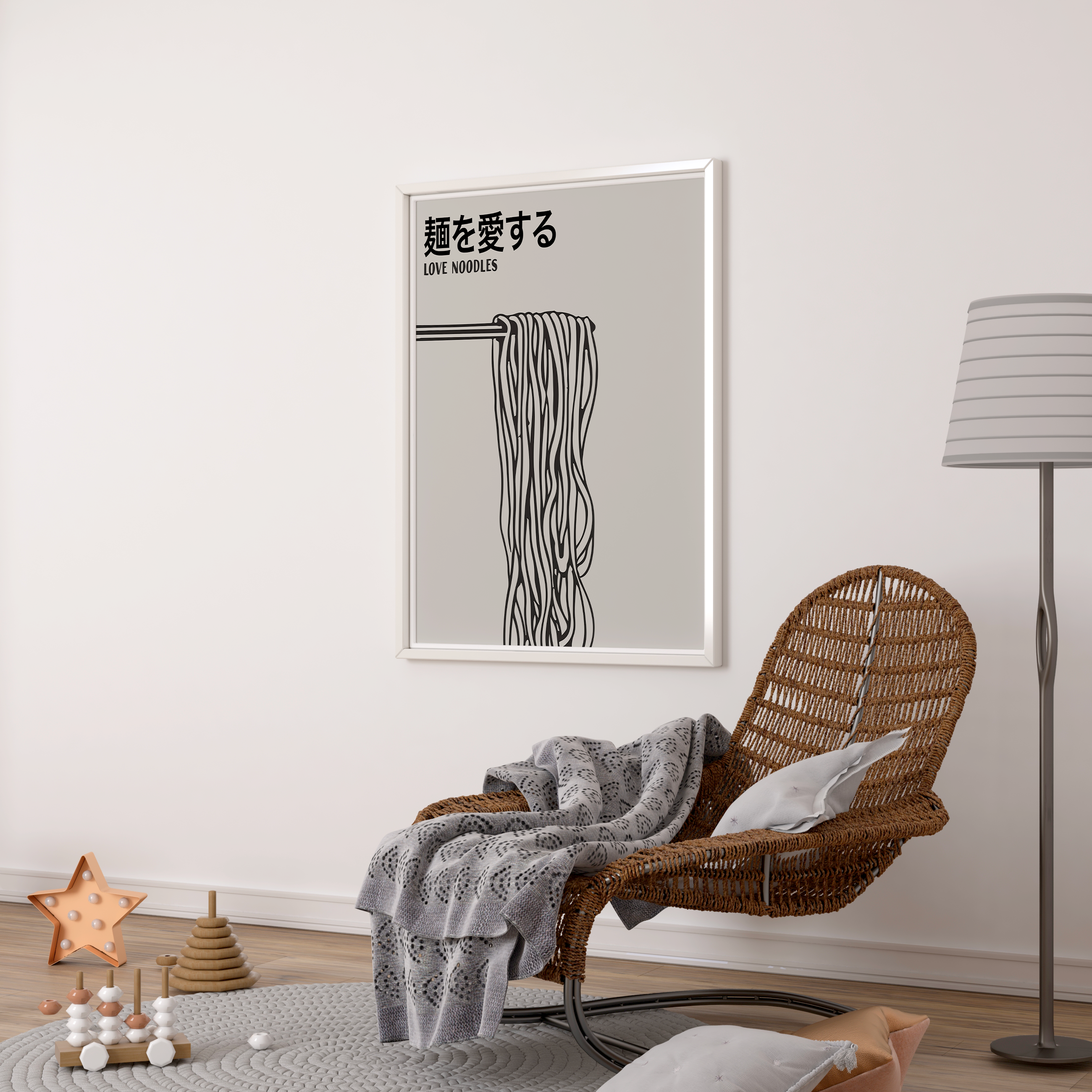 Affiche Love Noodles