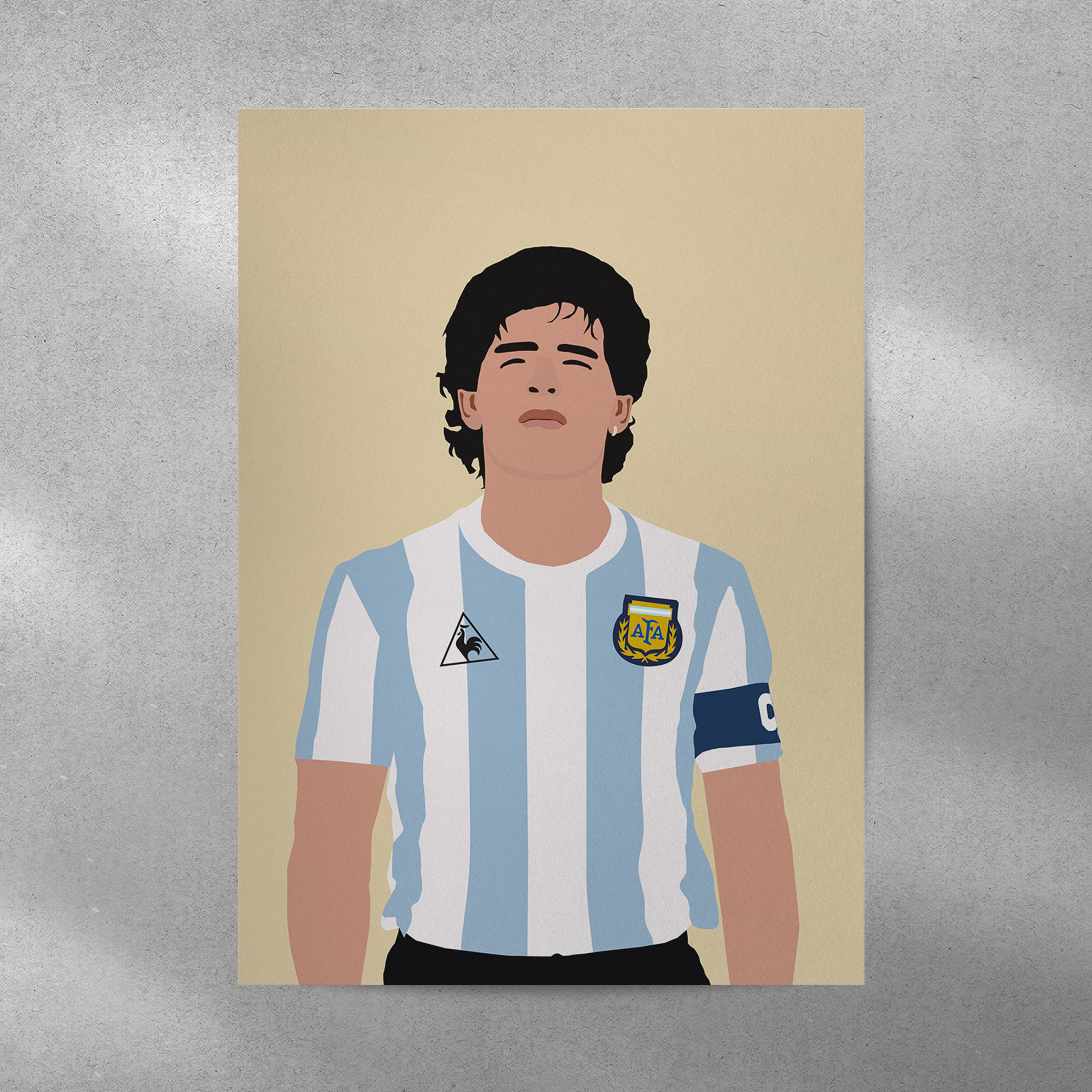 Affiche Maradonna