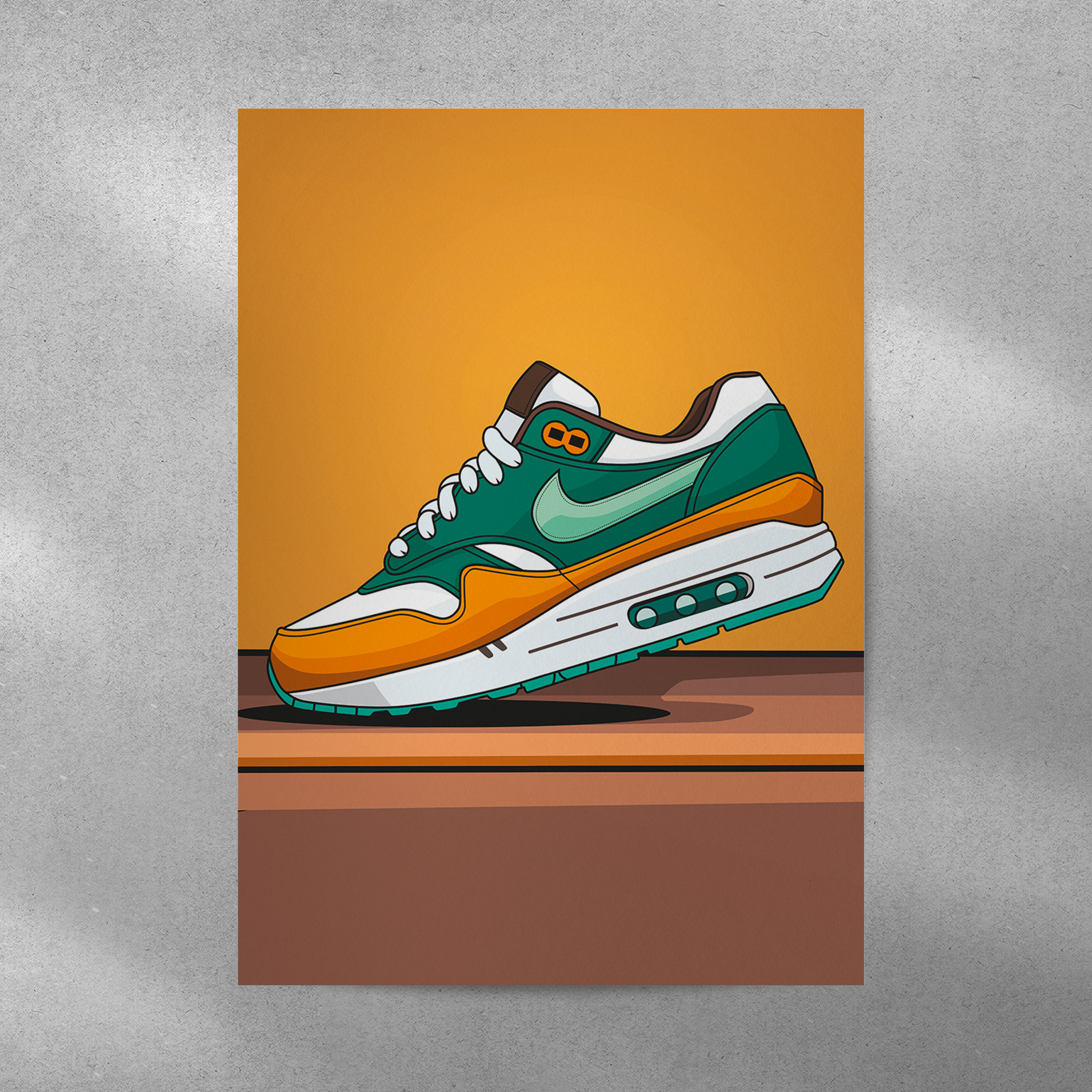 Affiche Airmax Orange