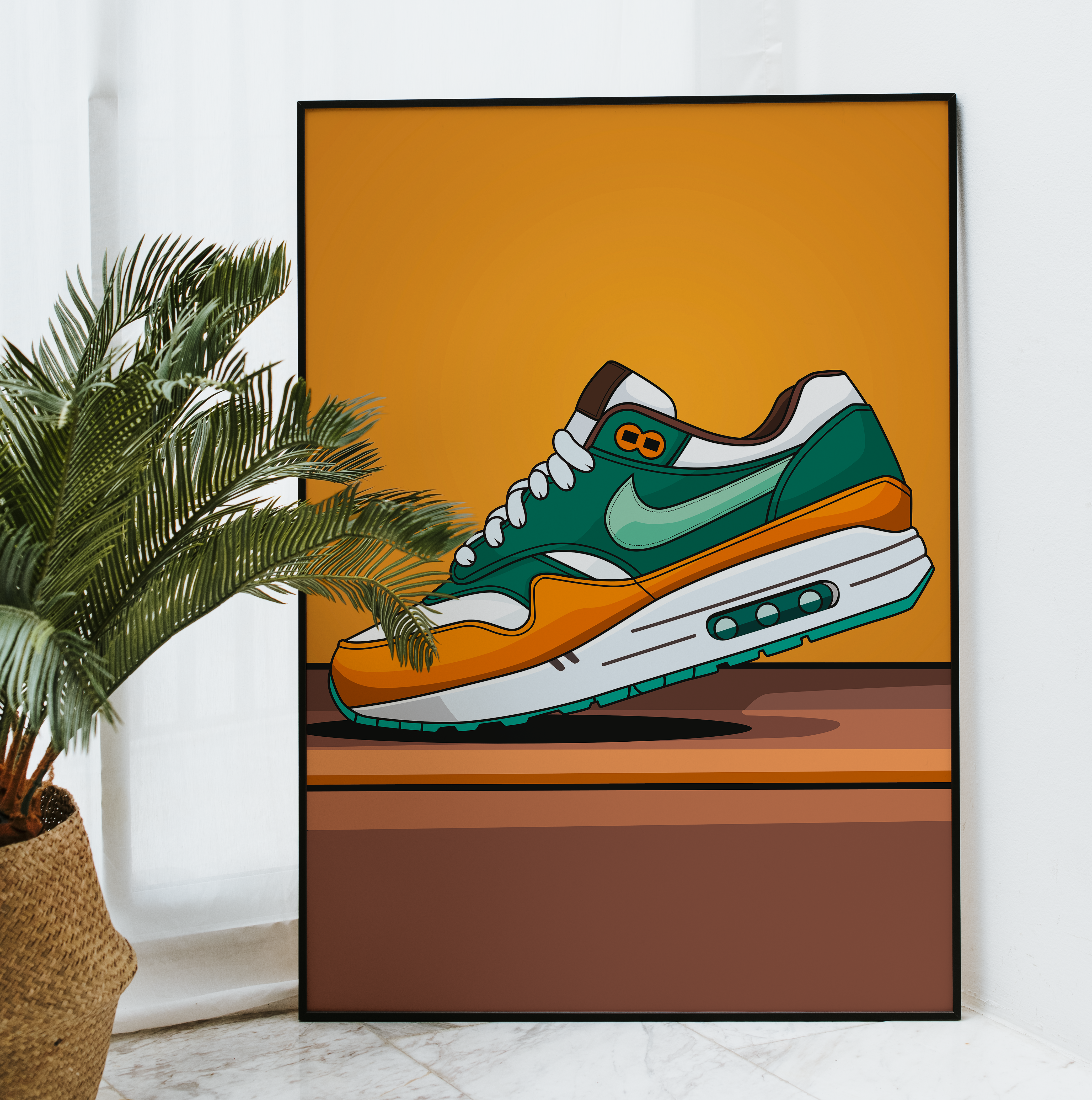 Affiche Airmax Orange