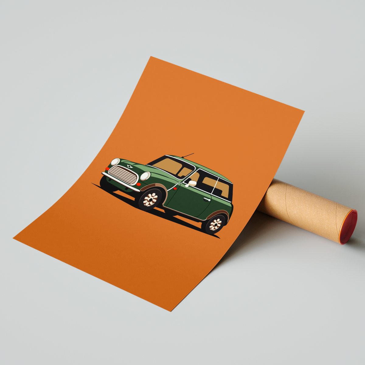 Affiche Mini Cooper