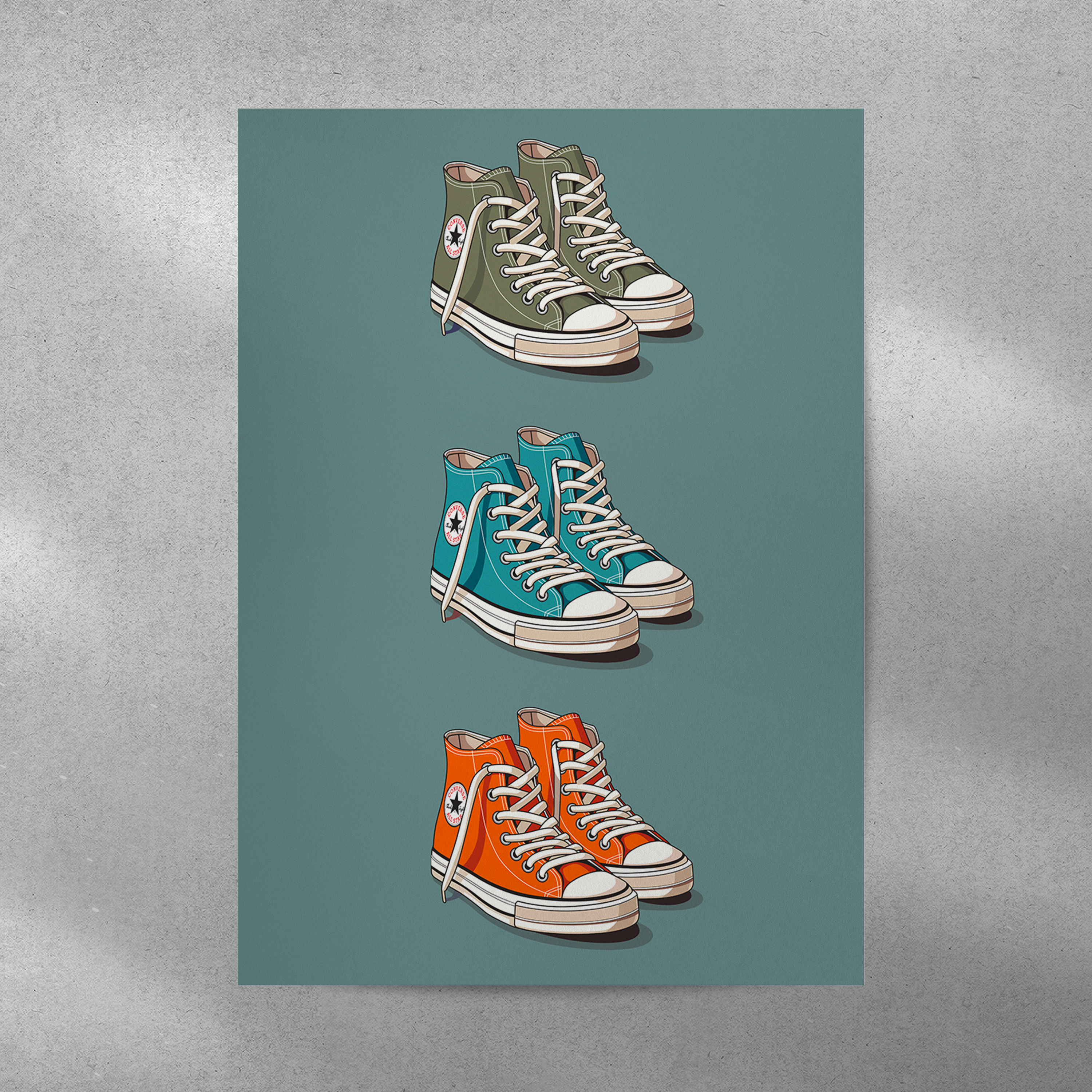Affiche Converse Mix