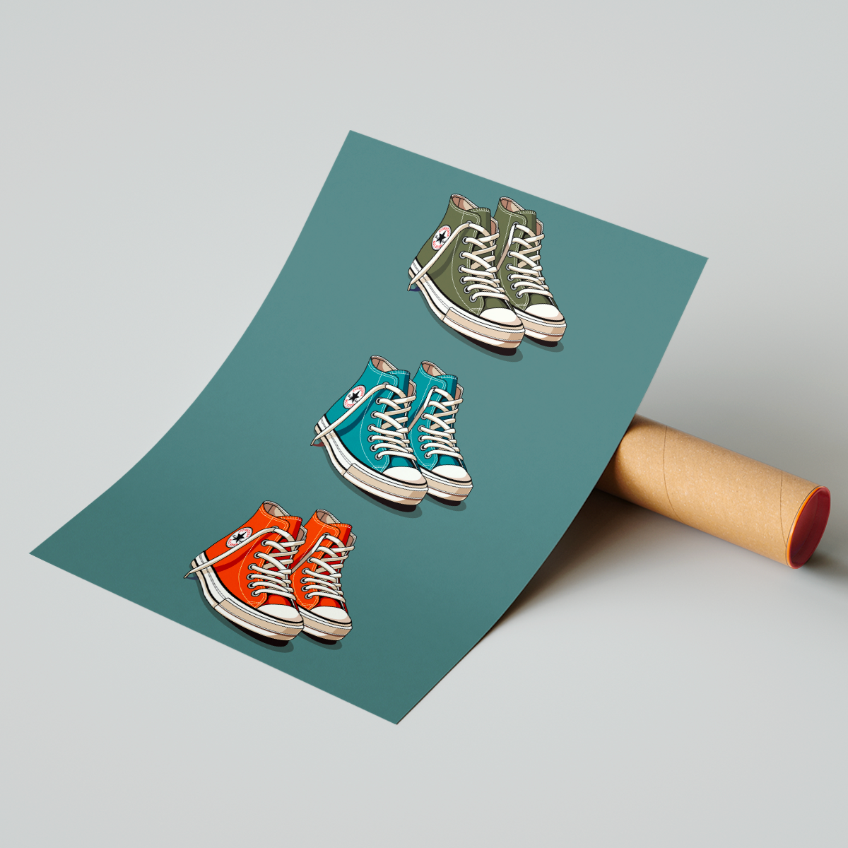 Affiche Converse Mix