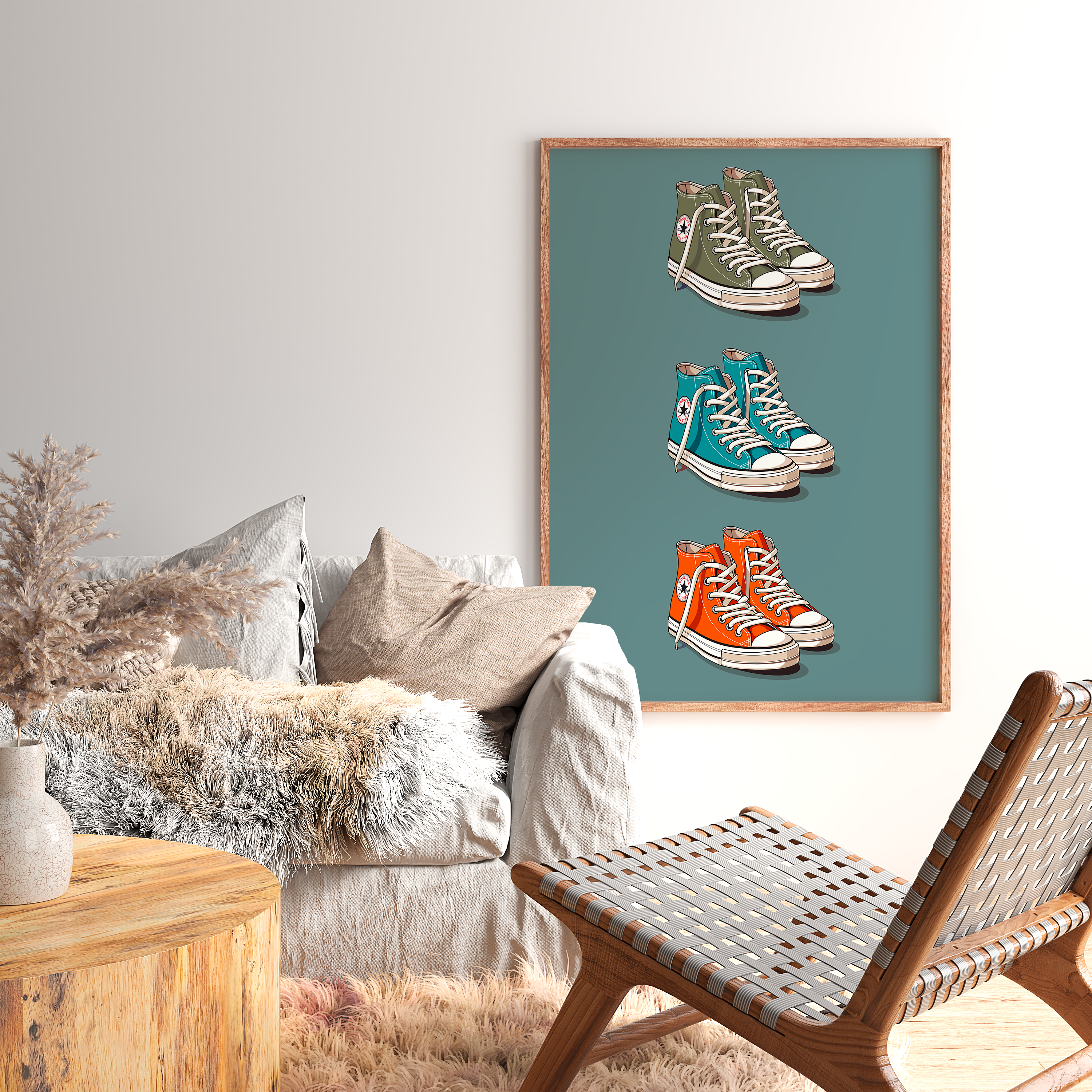 Affiche Converse Mix