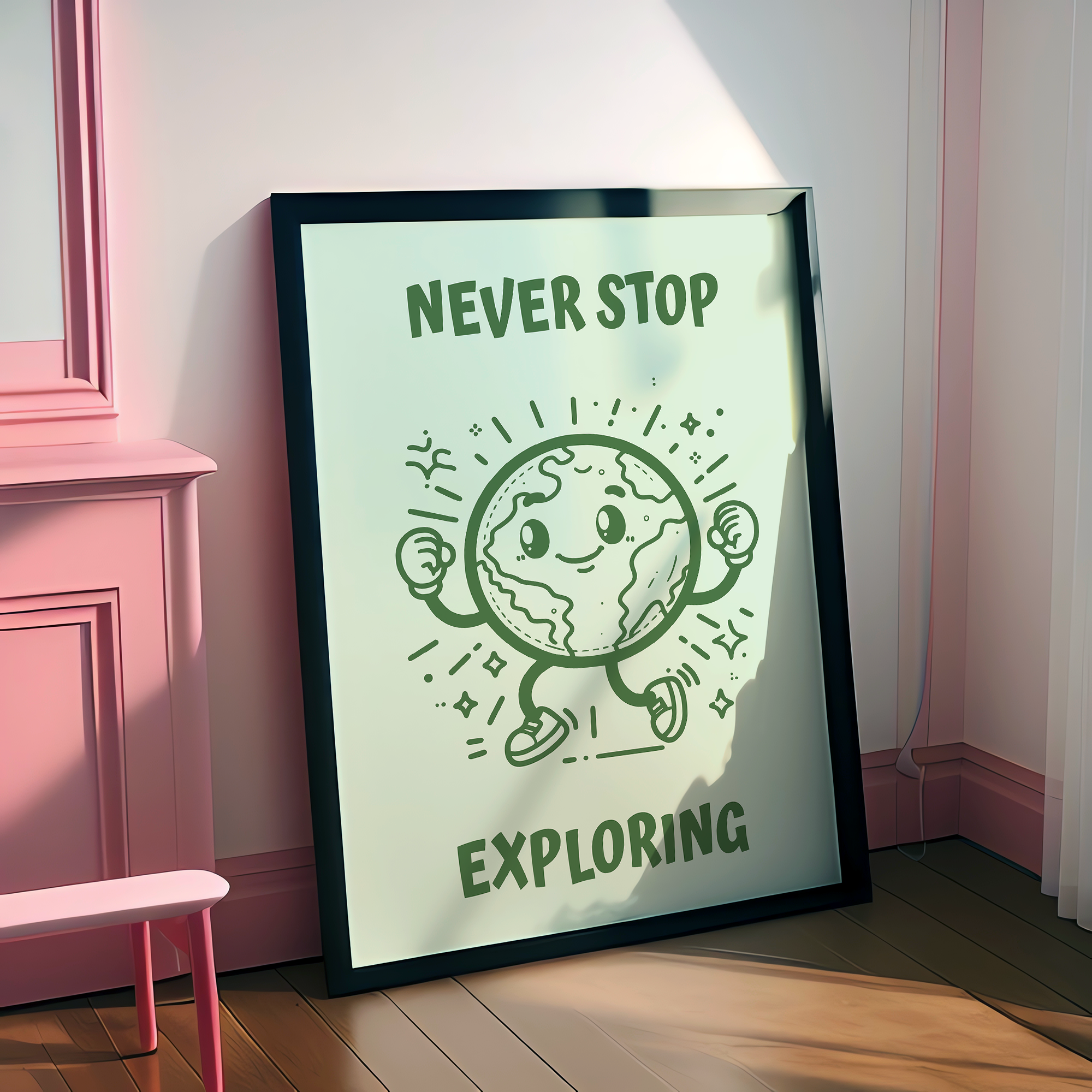 Affiche Never Stop Exploring