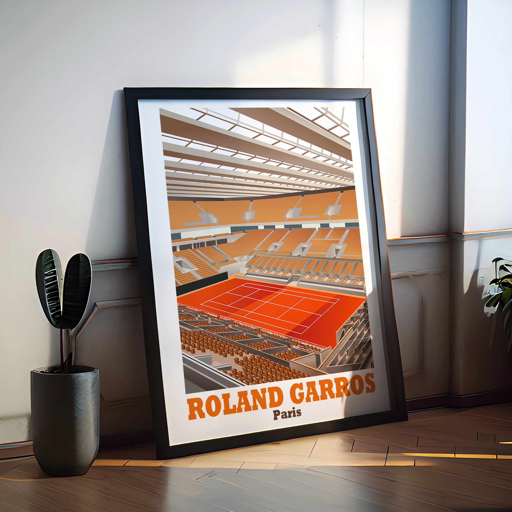 Affiche Roland Garros