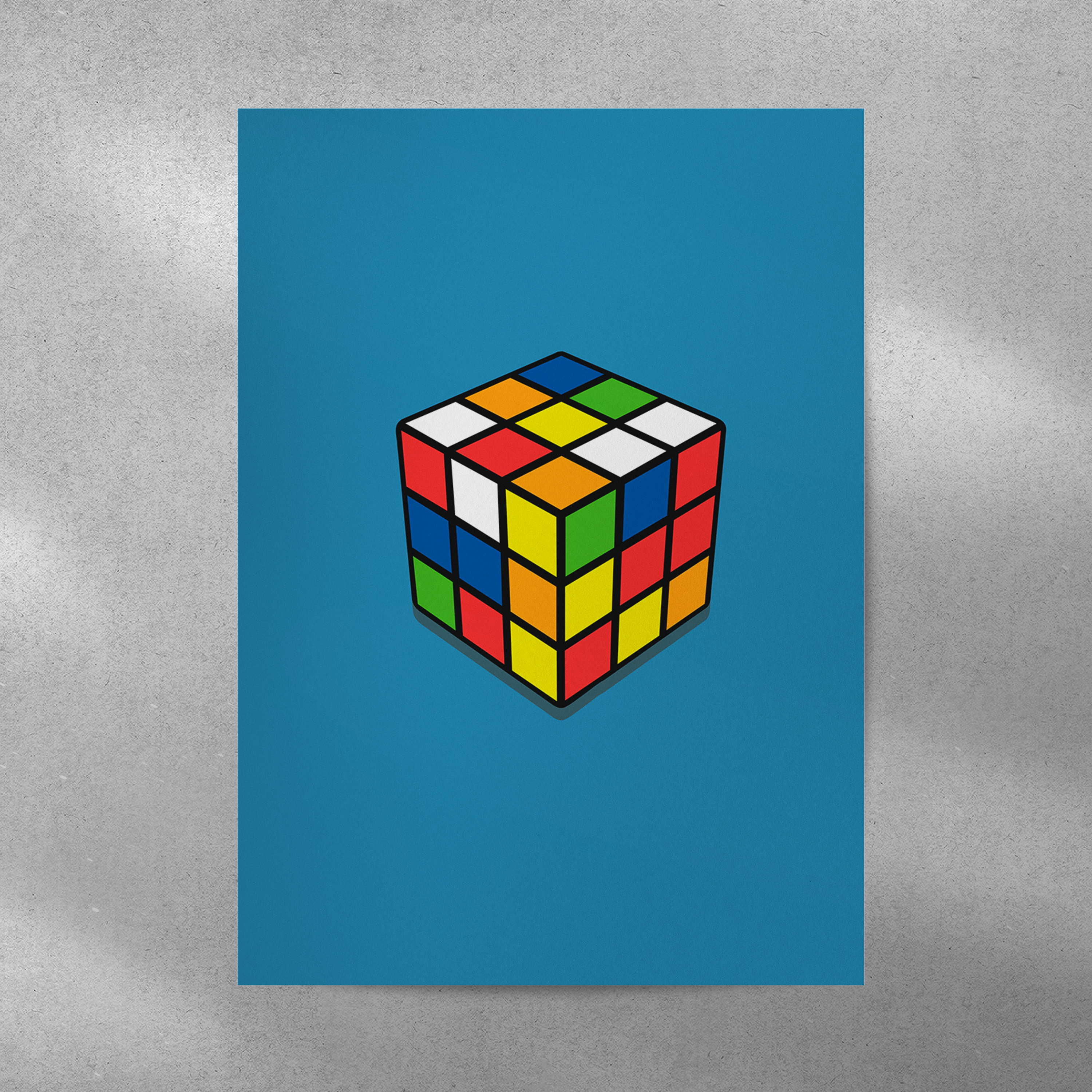 Affiche Rubik's Cube