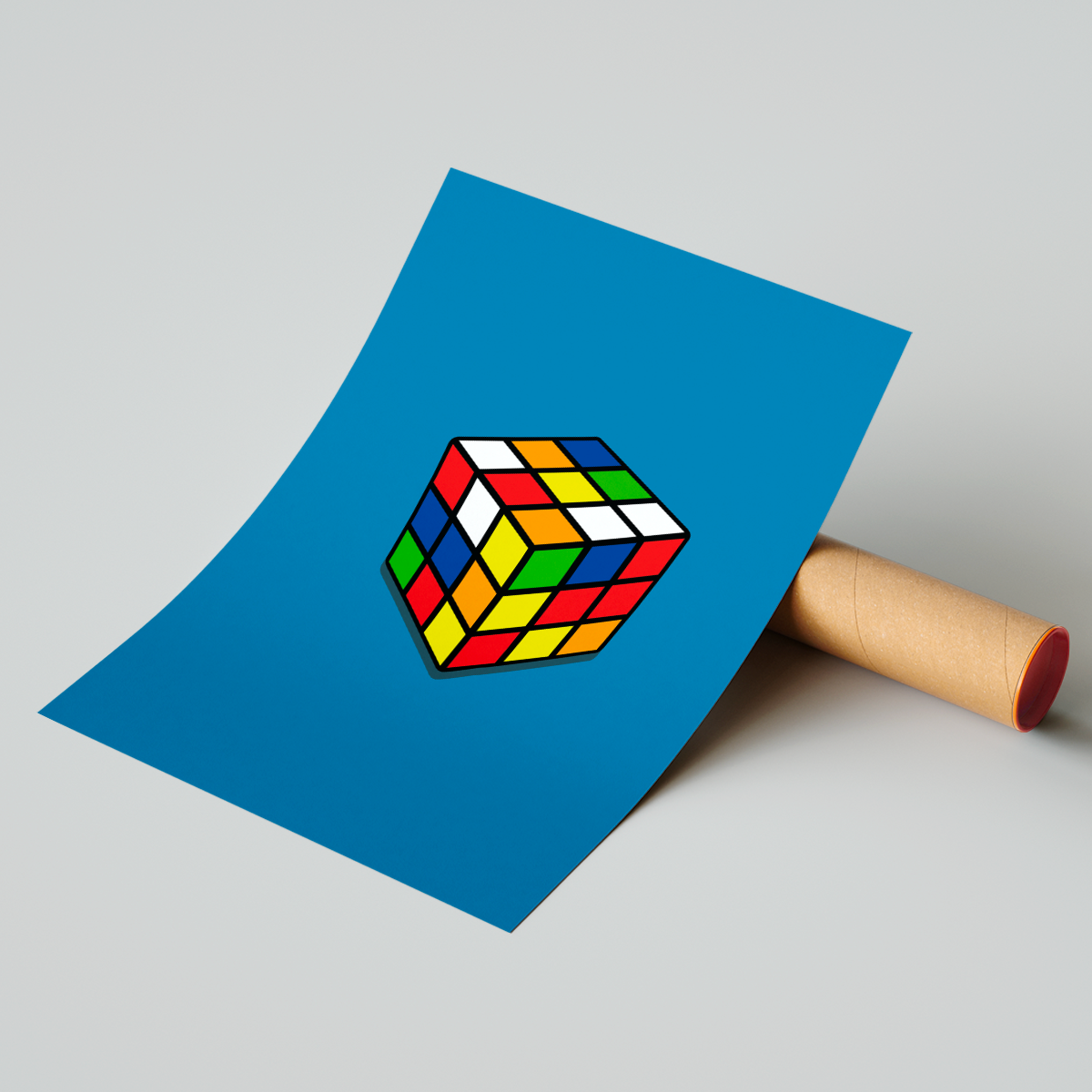 Affiche Rubik's Cube