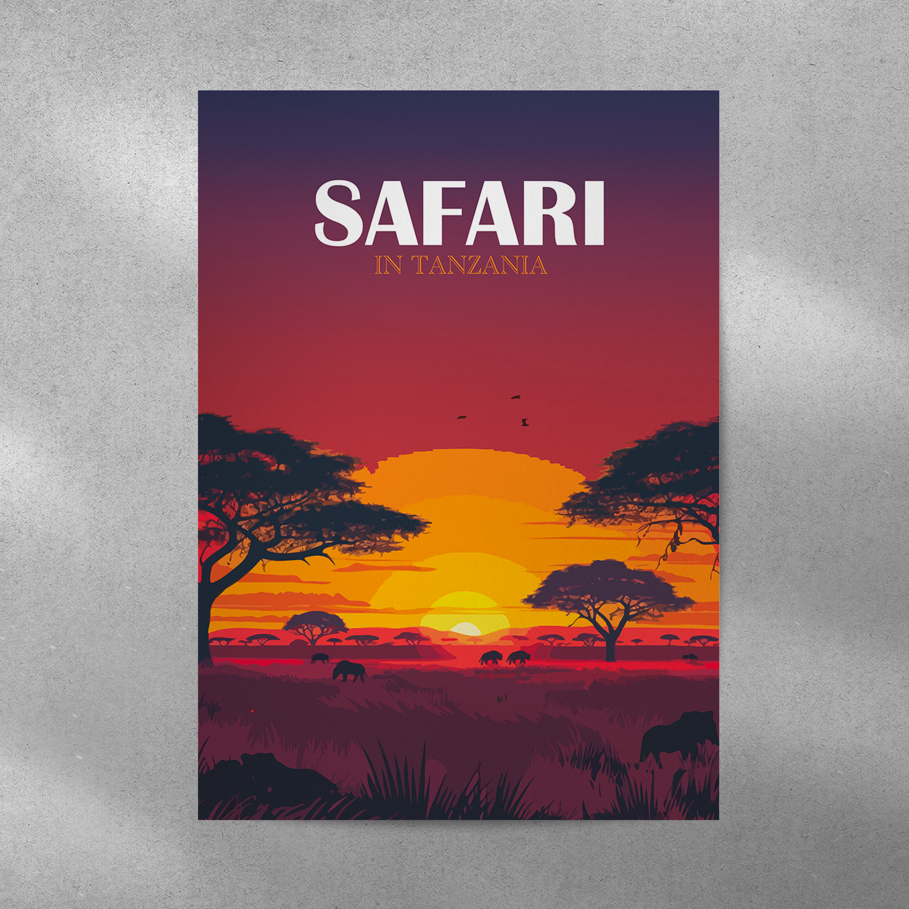 Affiche Safari