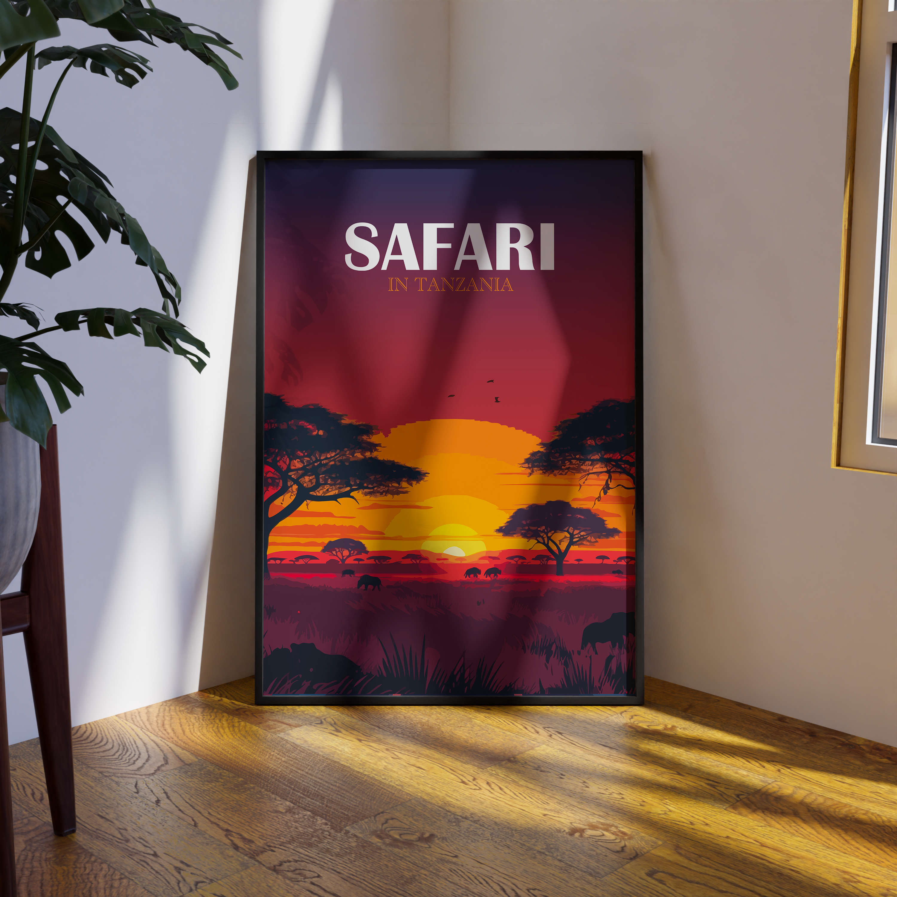 Affiche Safari