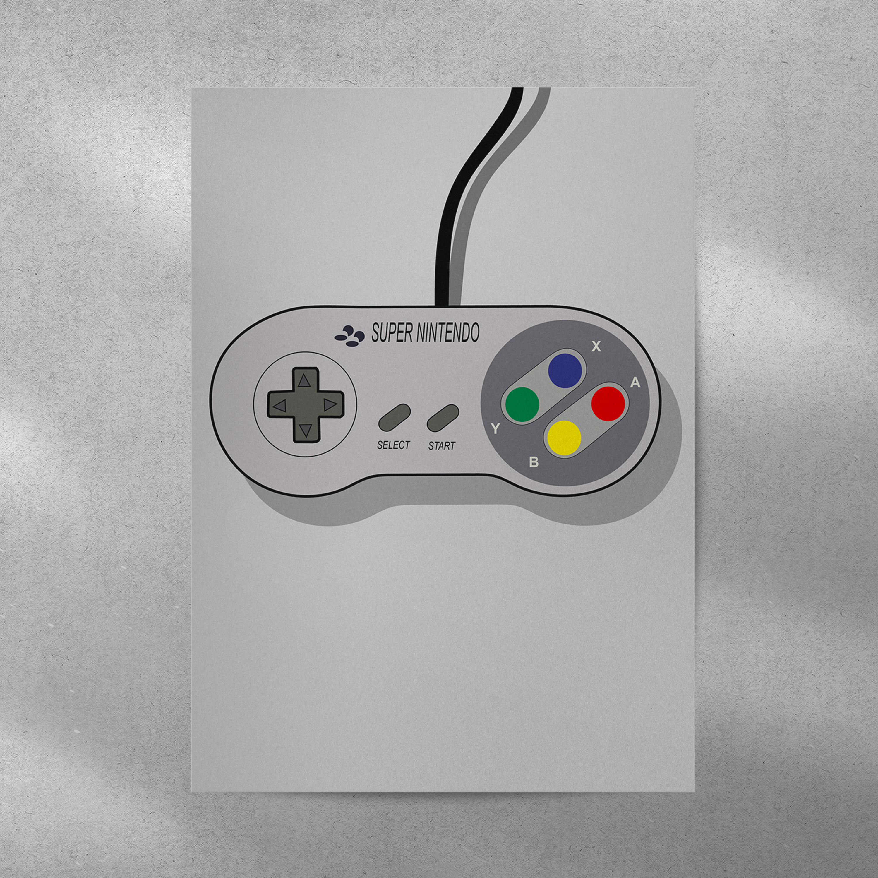 Affiche Super Nintendo