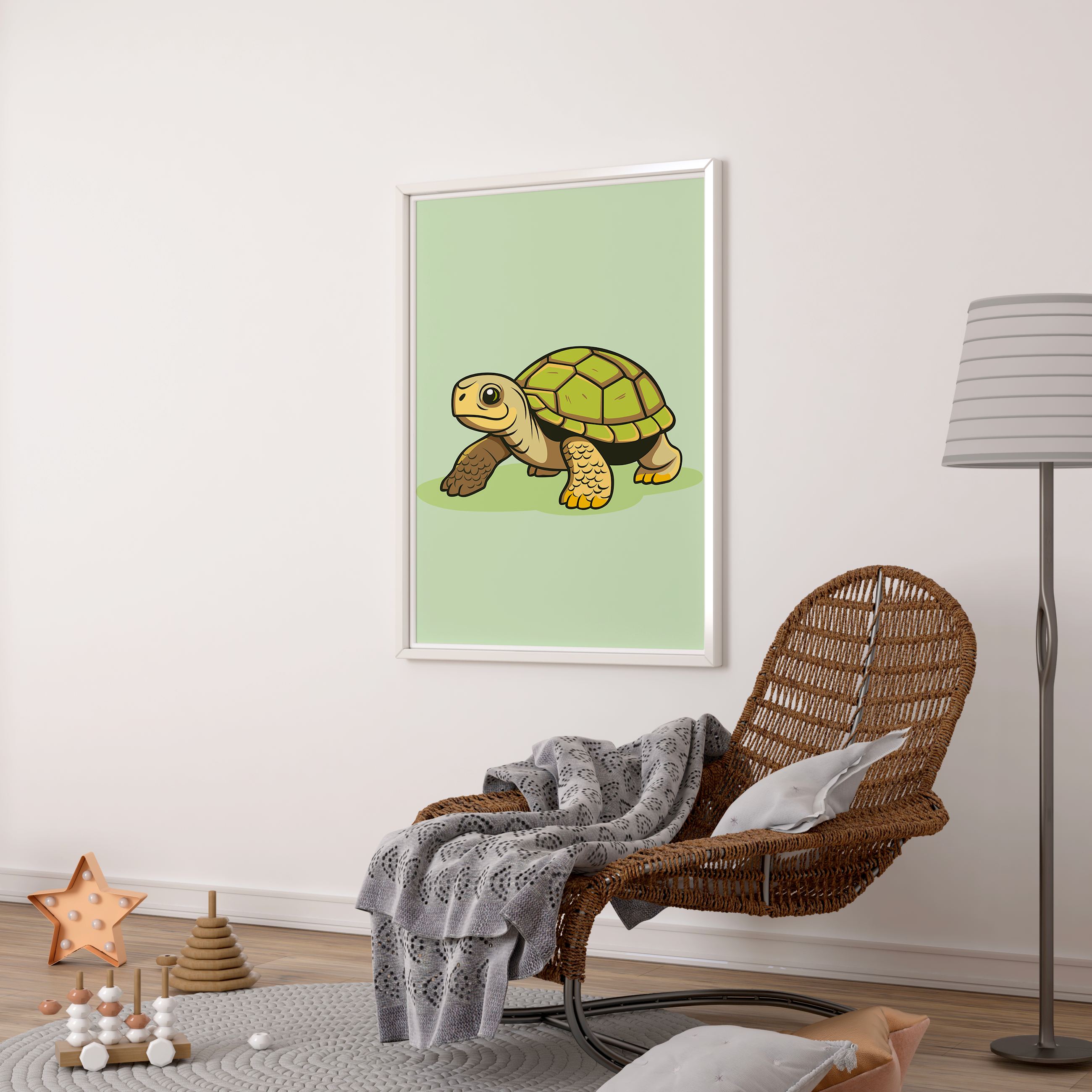 Affiche Tortue