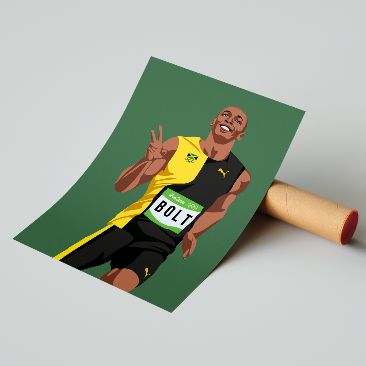 Affiche Usain Bolt