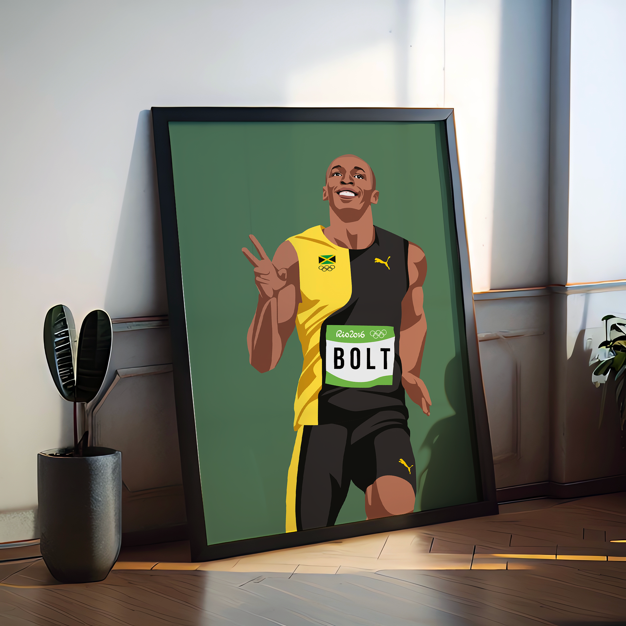 Affiche Usain Bolt