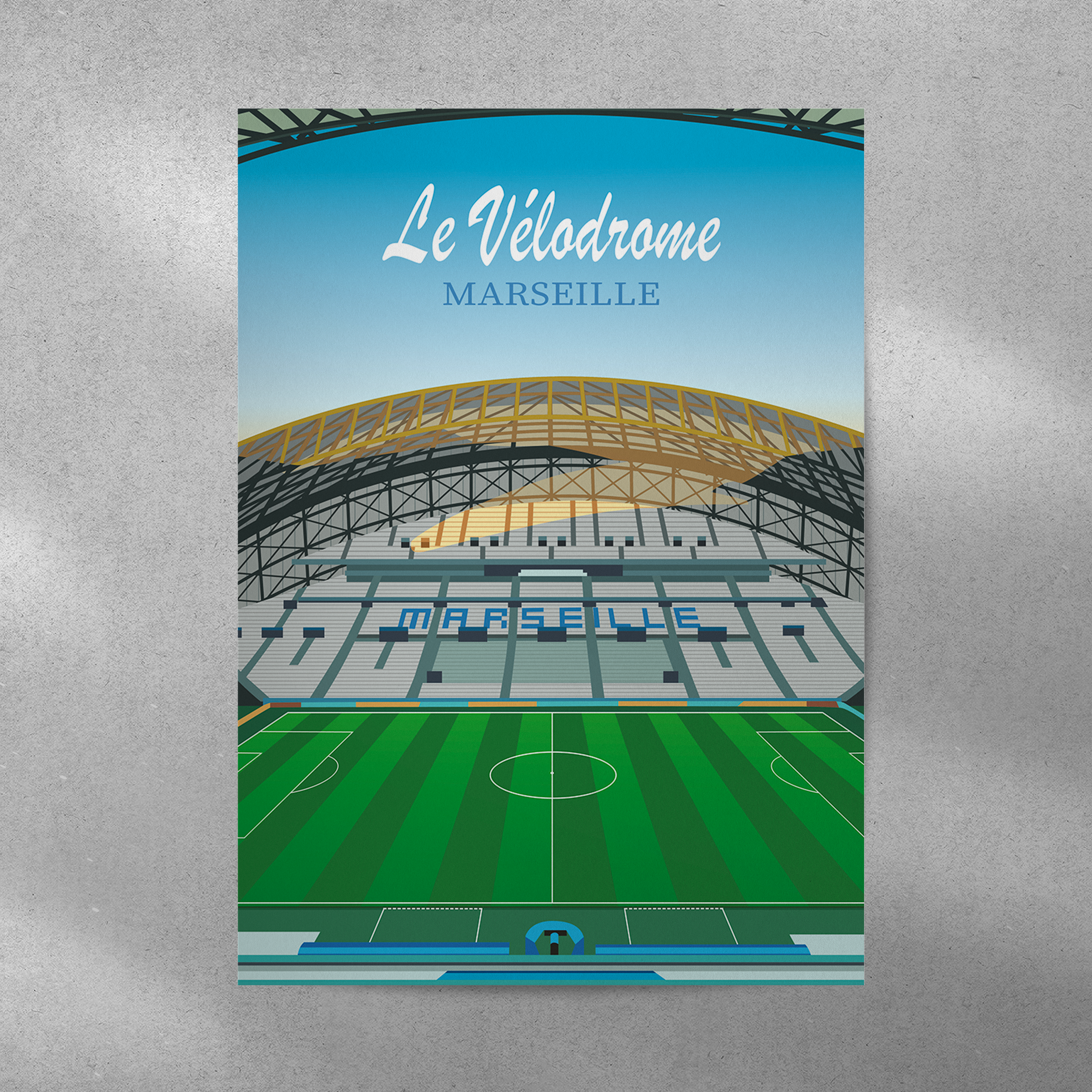 Affiche Stade Vélodrome