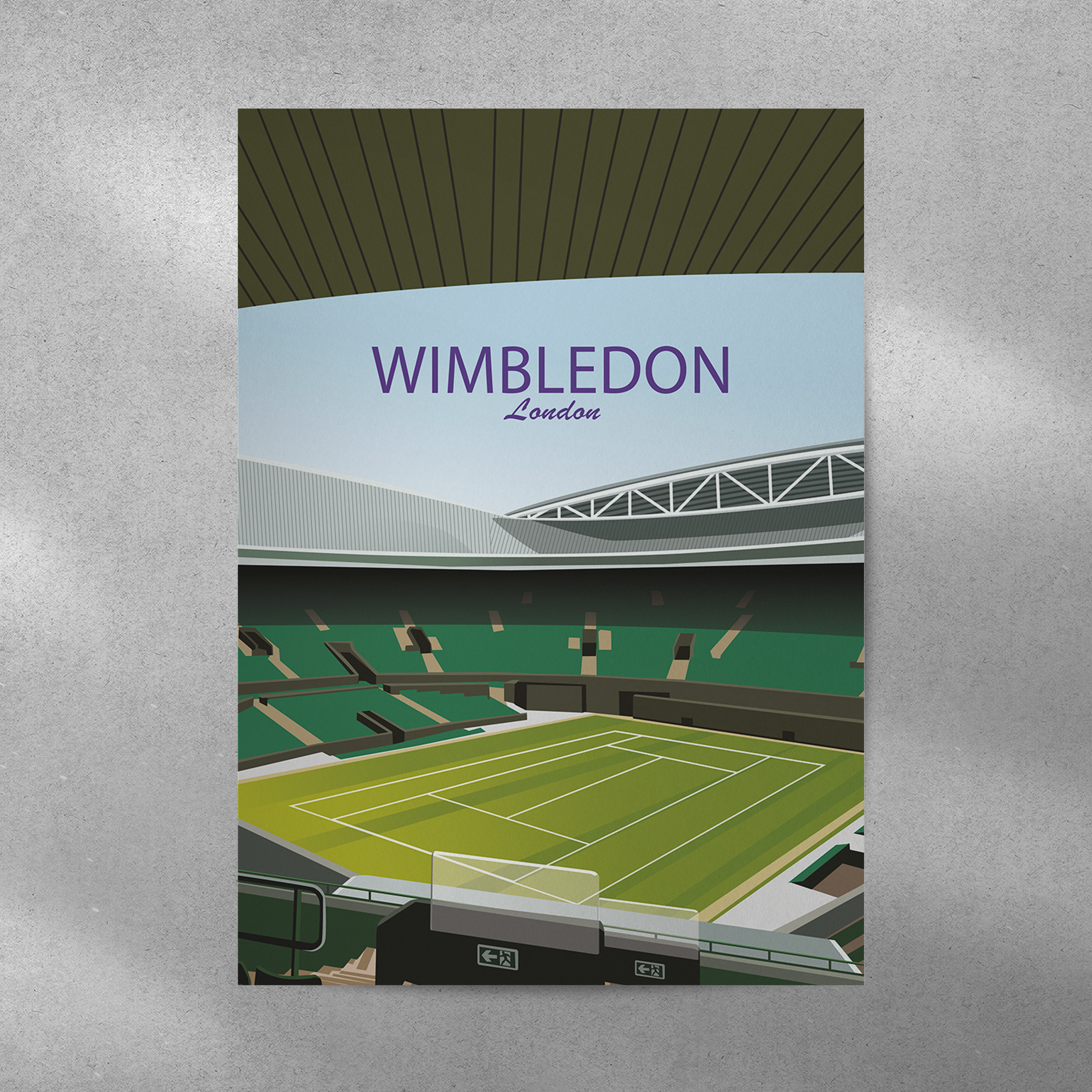 Affiche Wimbledon