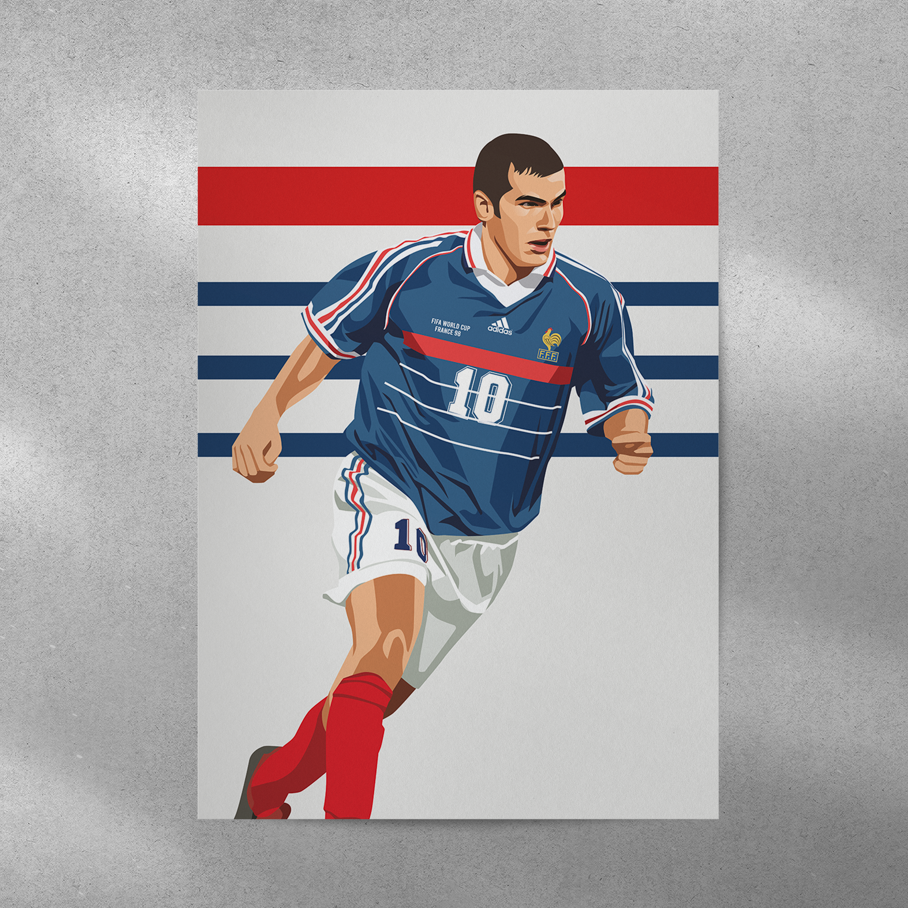 Affiche Zidane