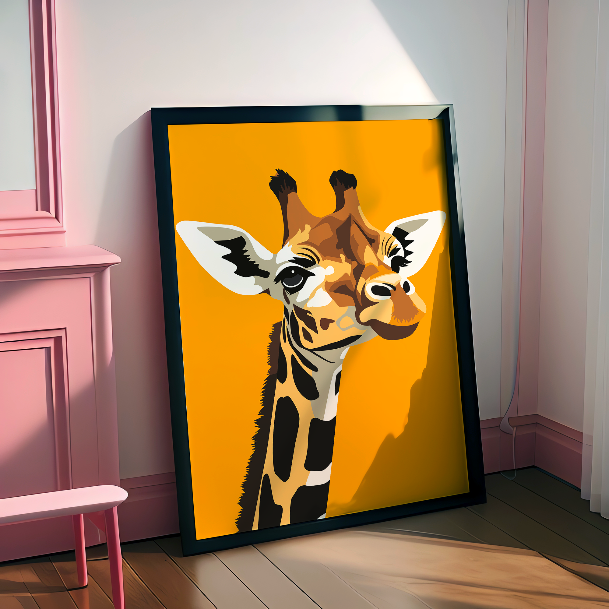 Affiche Girafe