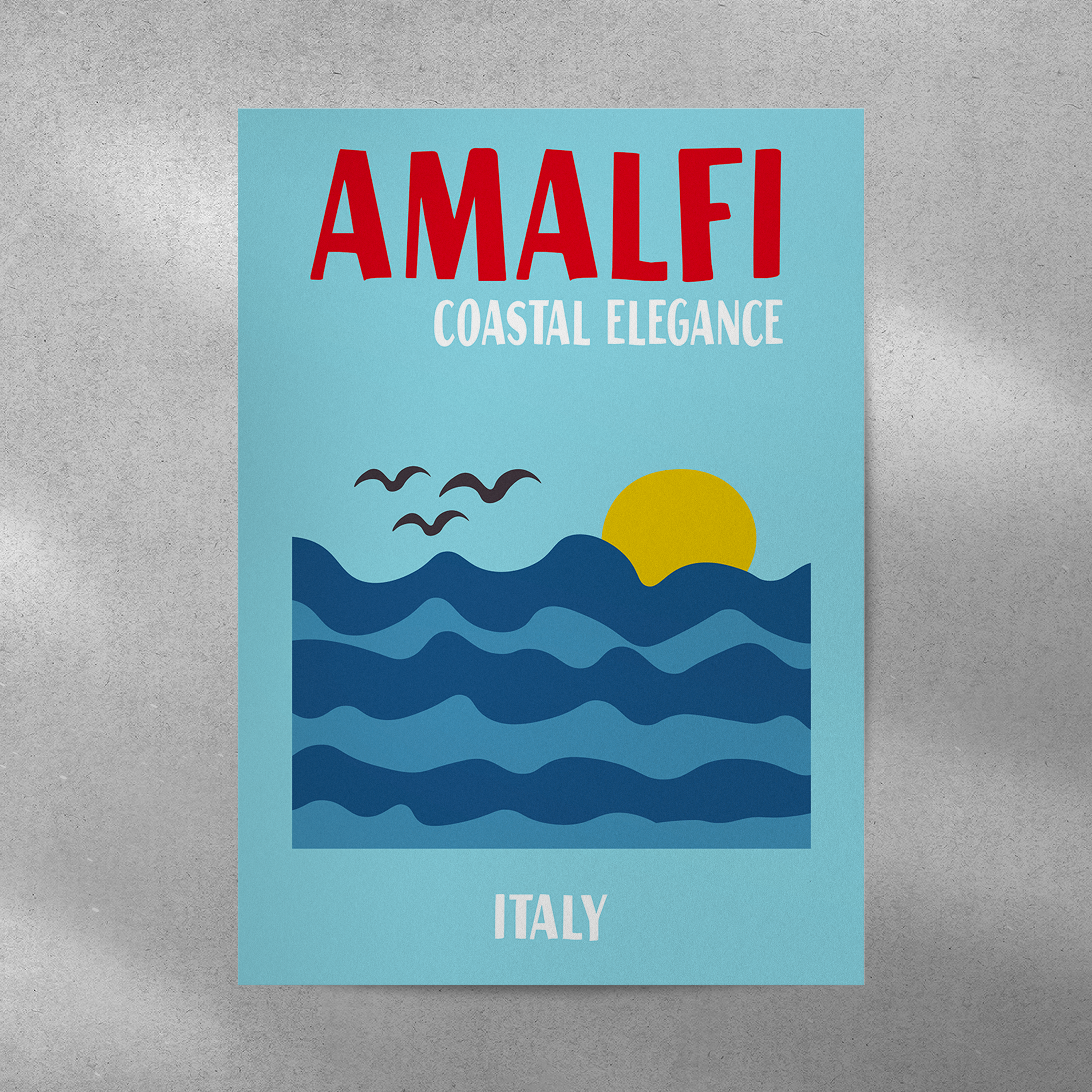 Affiche Amalfi Coast