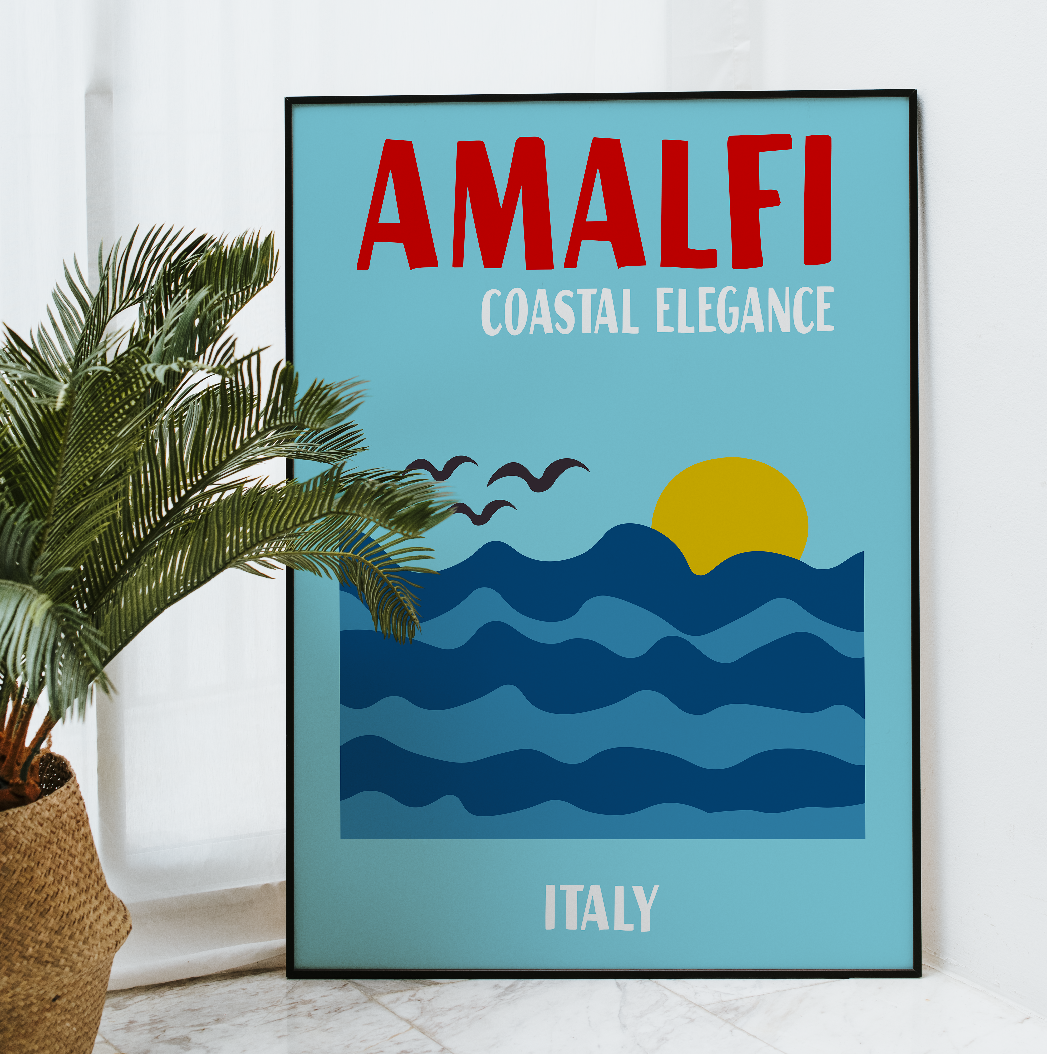 Affiche Amalfi Coast