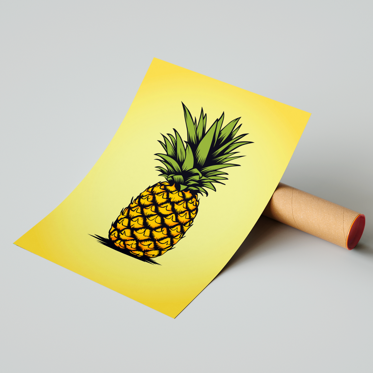 Affiche Ananas