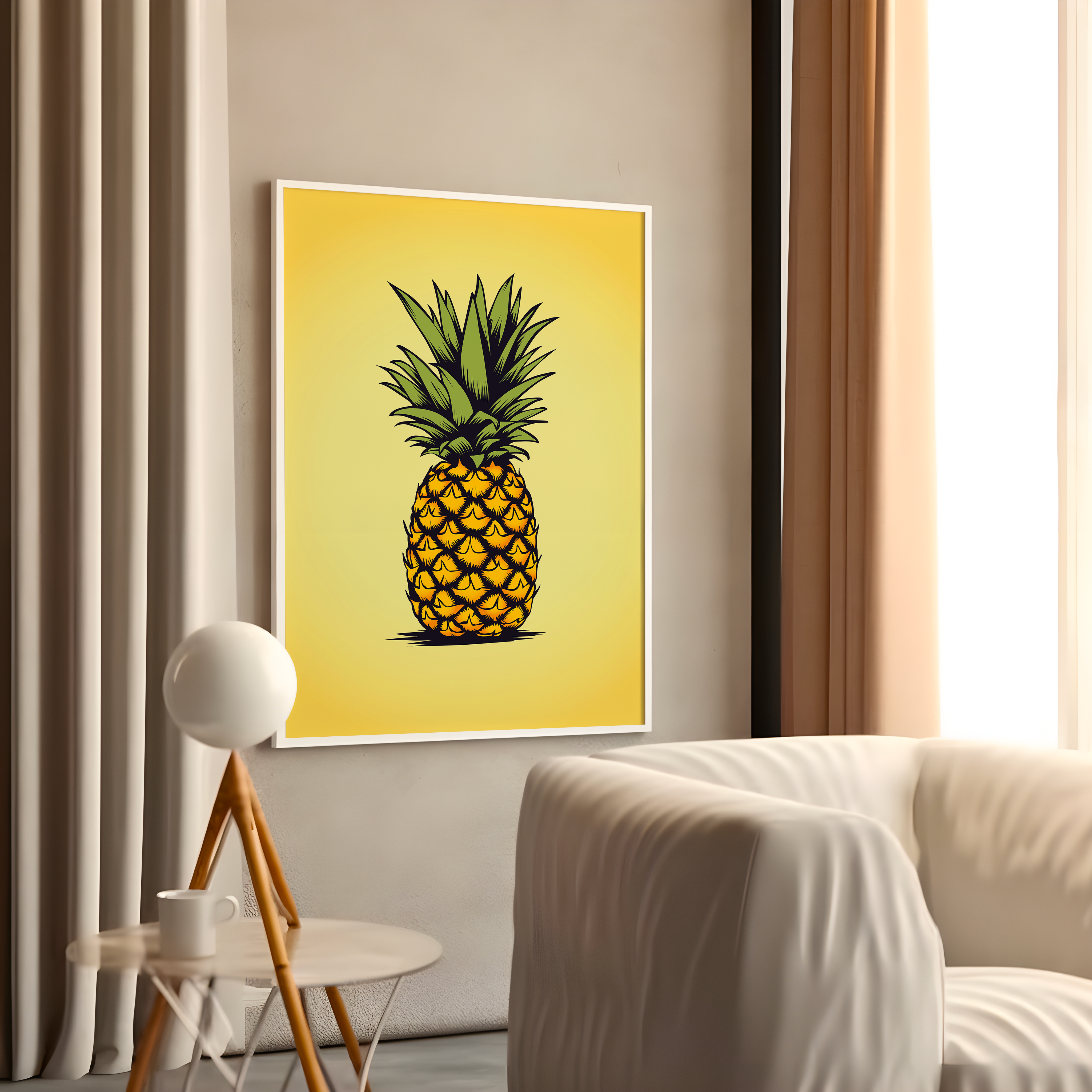 Affiche Ananas