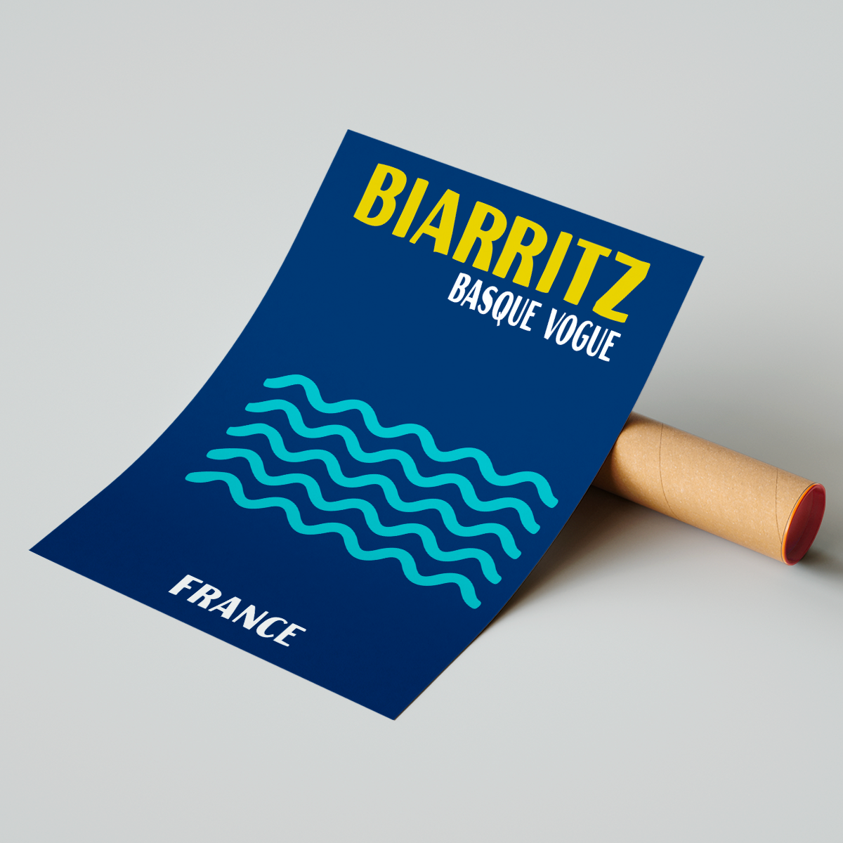 Affiche Biarritz