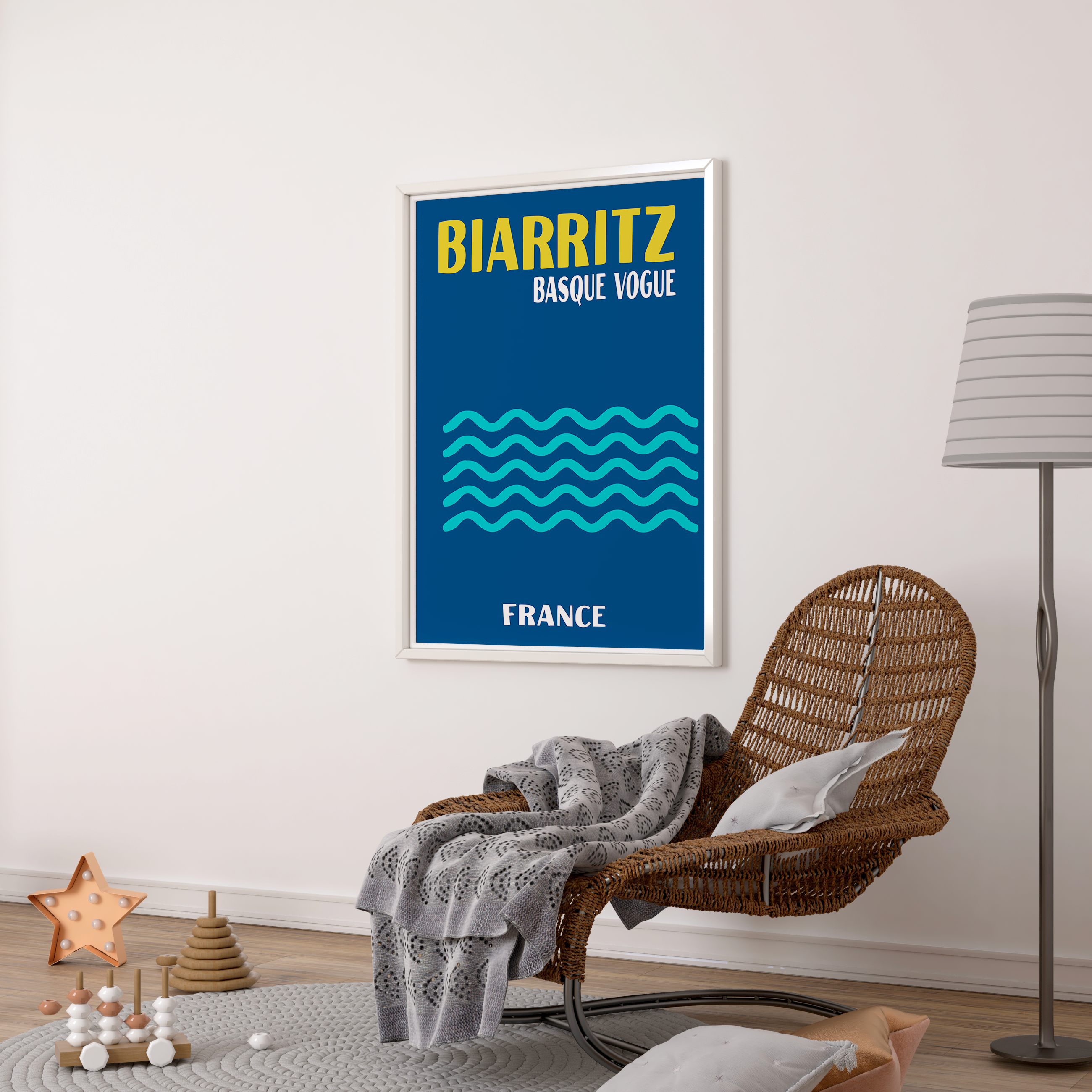 Affiche Biarritz