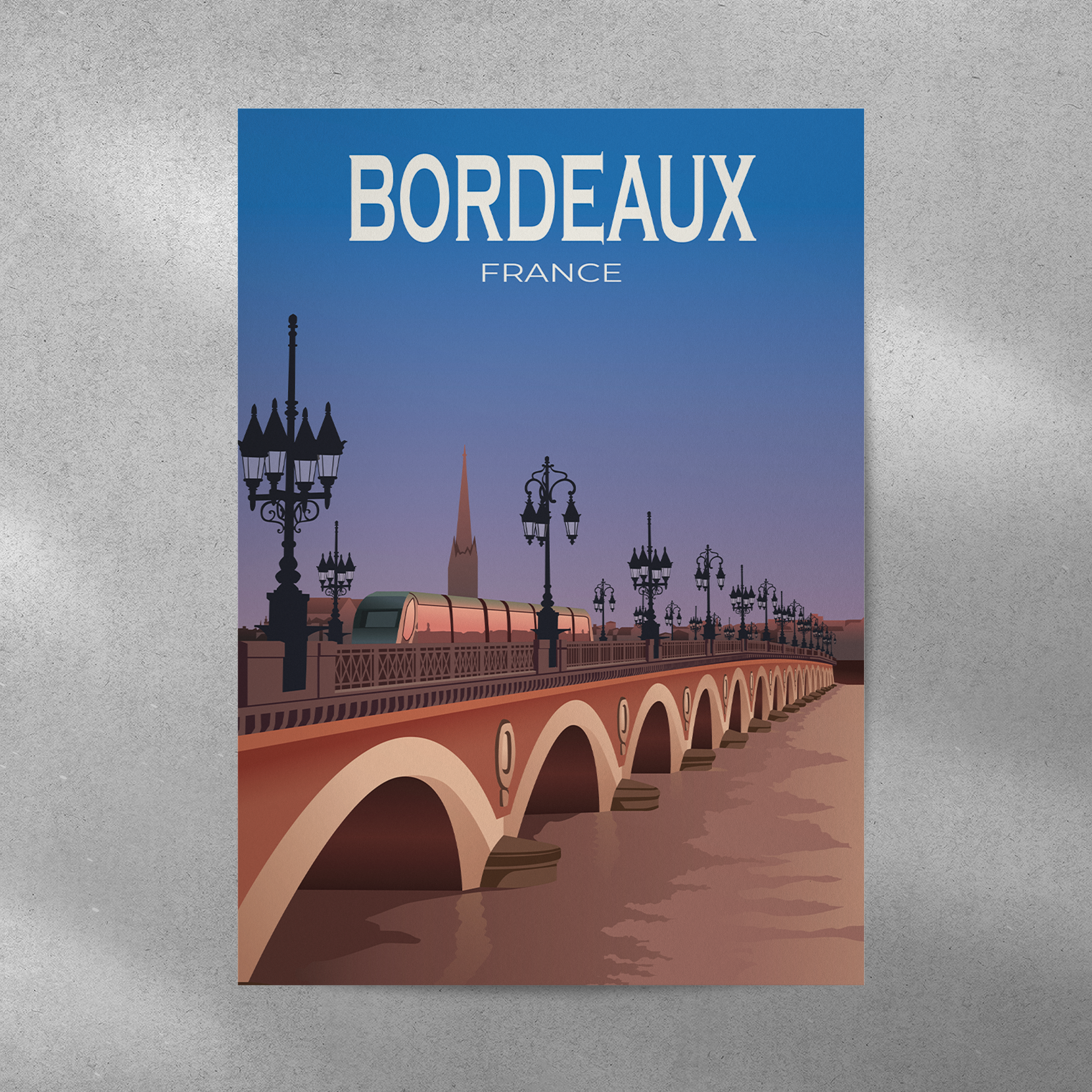 Affiche Bordeaux