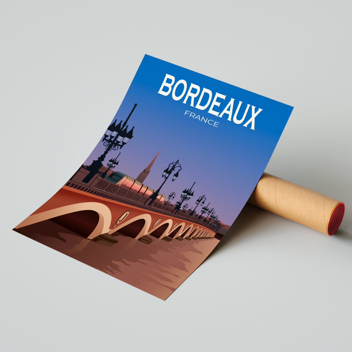 Affiche Bordeaux