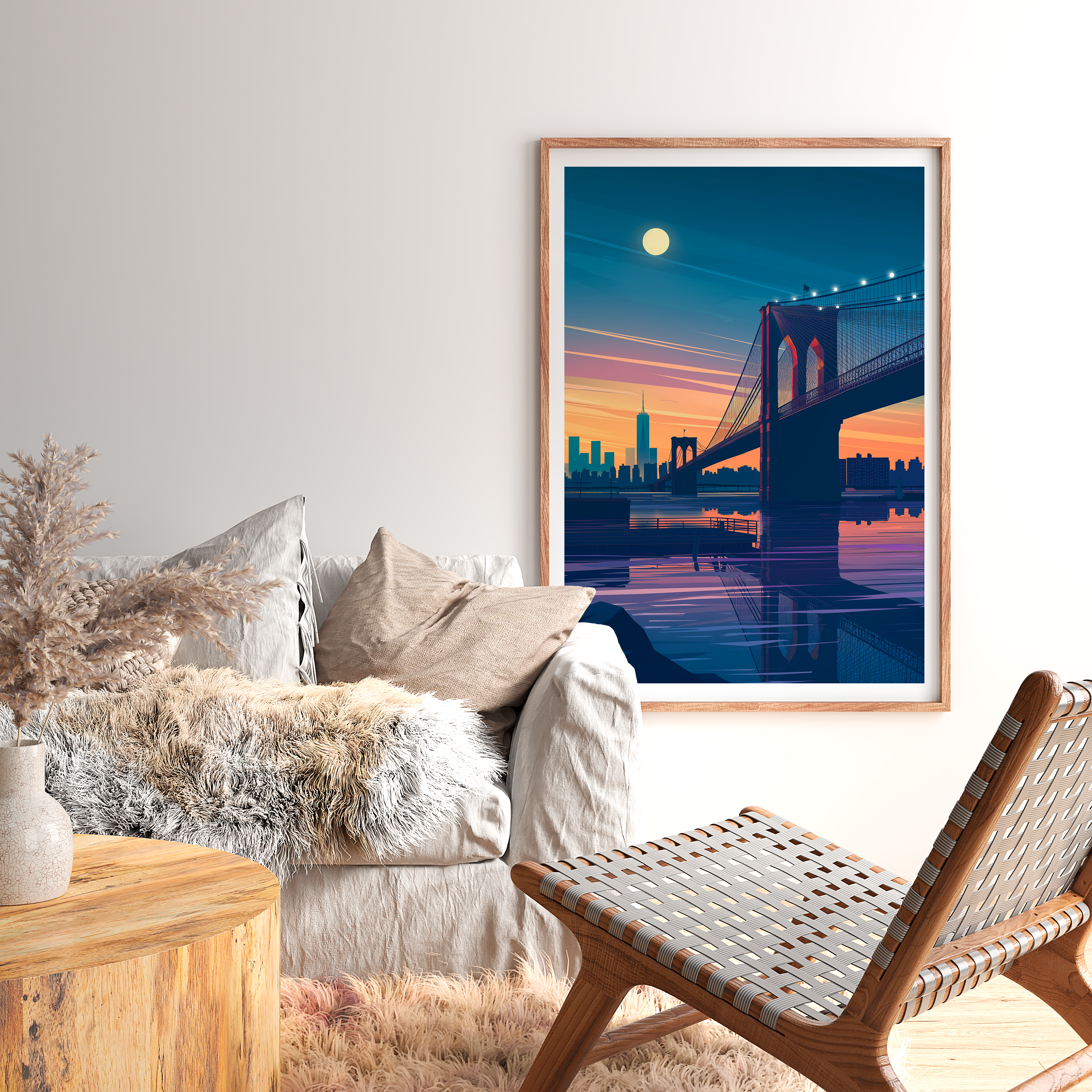 Affiche Brooklyn Bridge