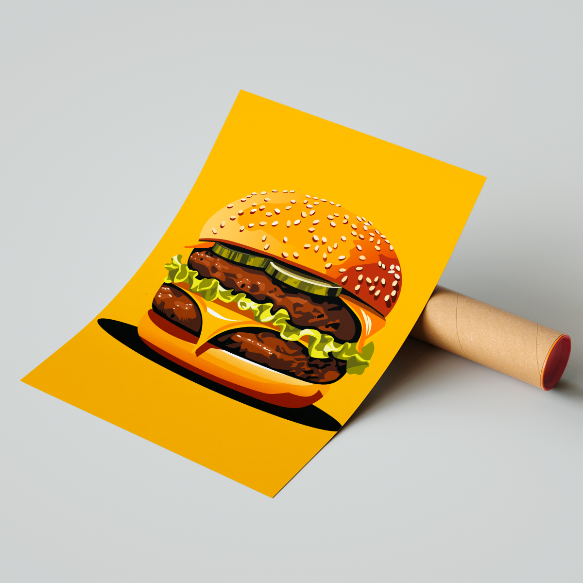 Affiche Burger