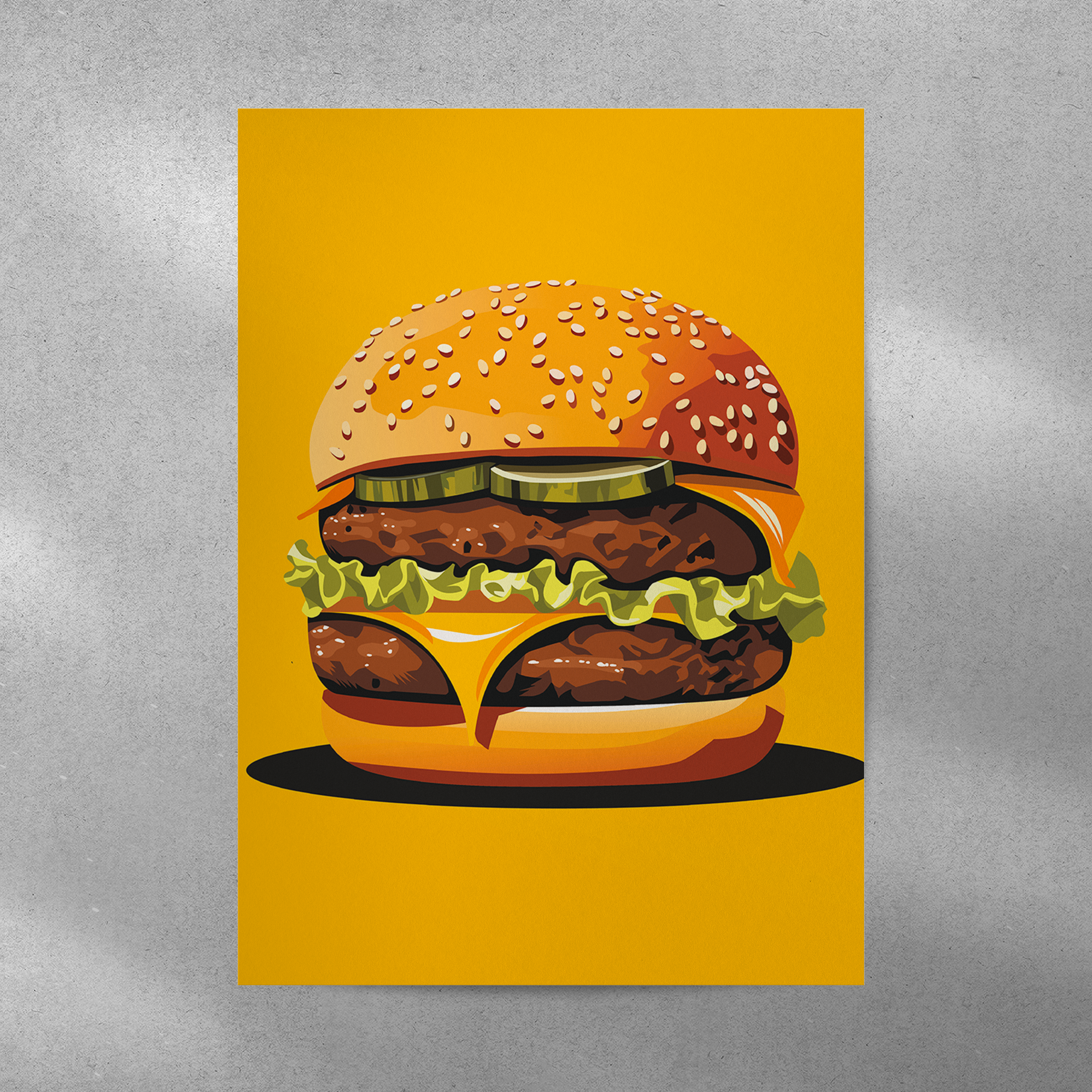 Affiche Burger