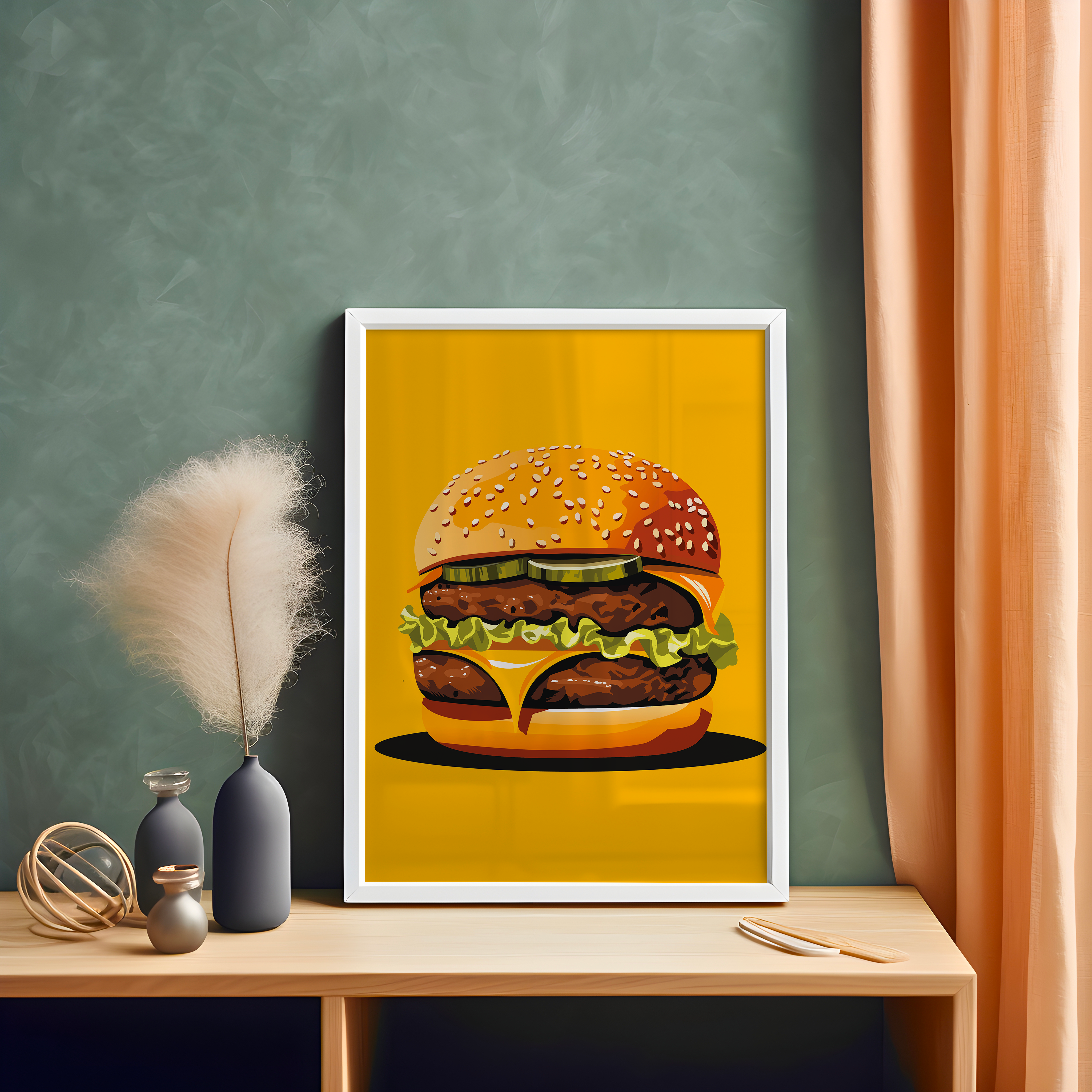 Affiche Burger