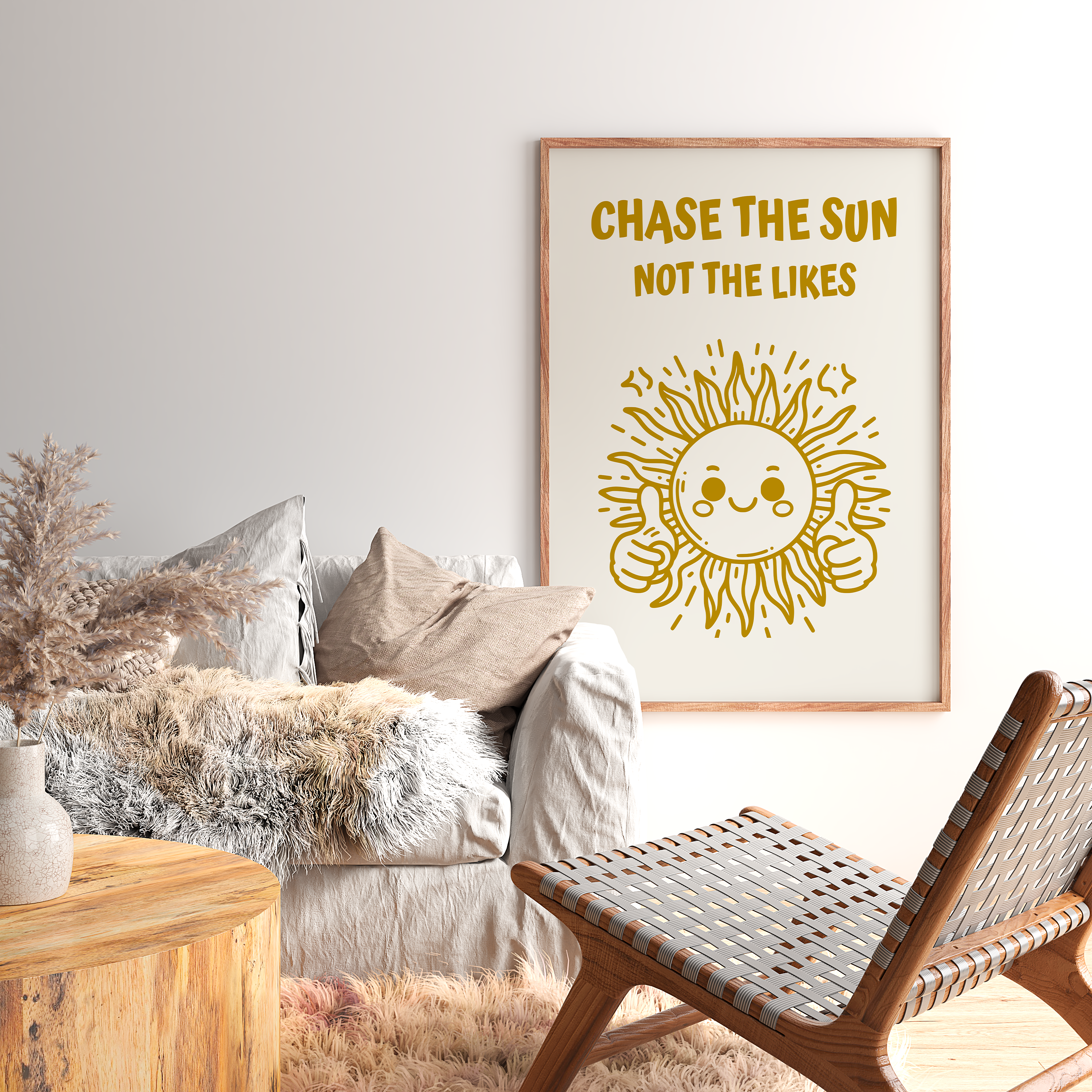 Affiche Chase The Sun Not The Likes