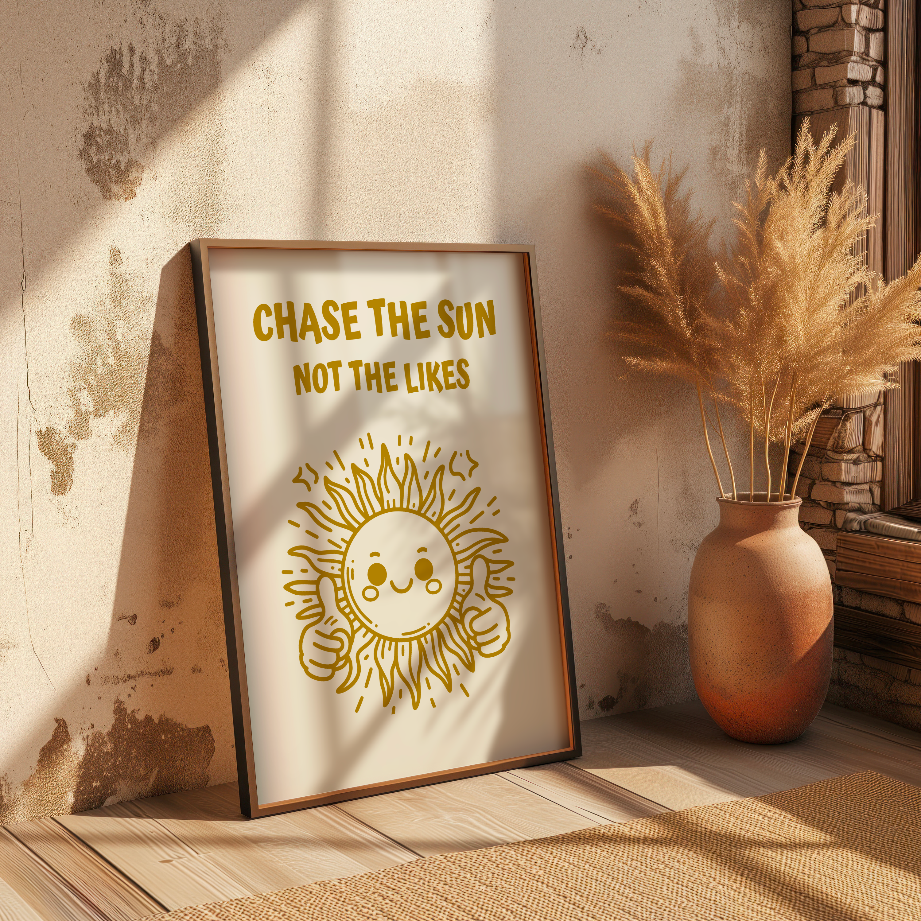 Affiche Chase The Sun Not The Likes